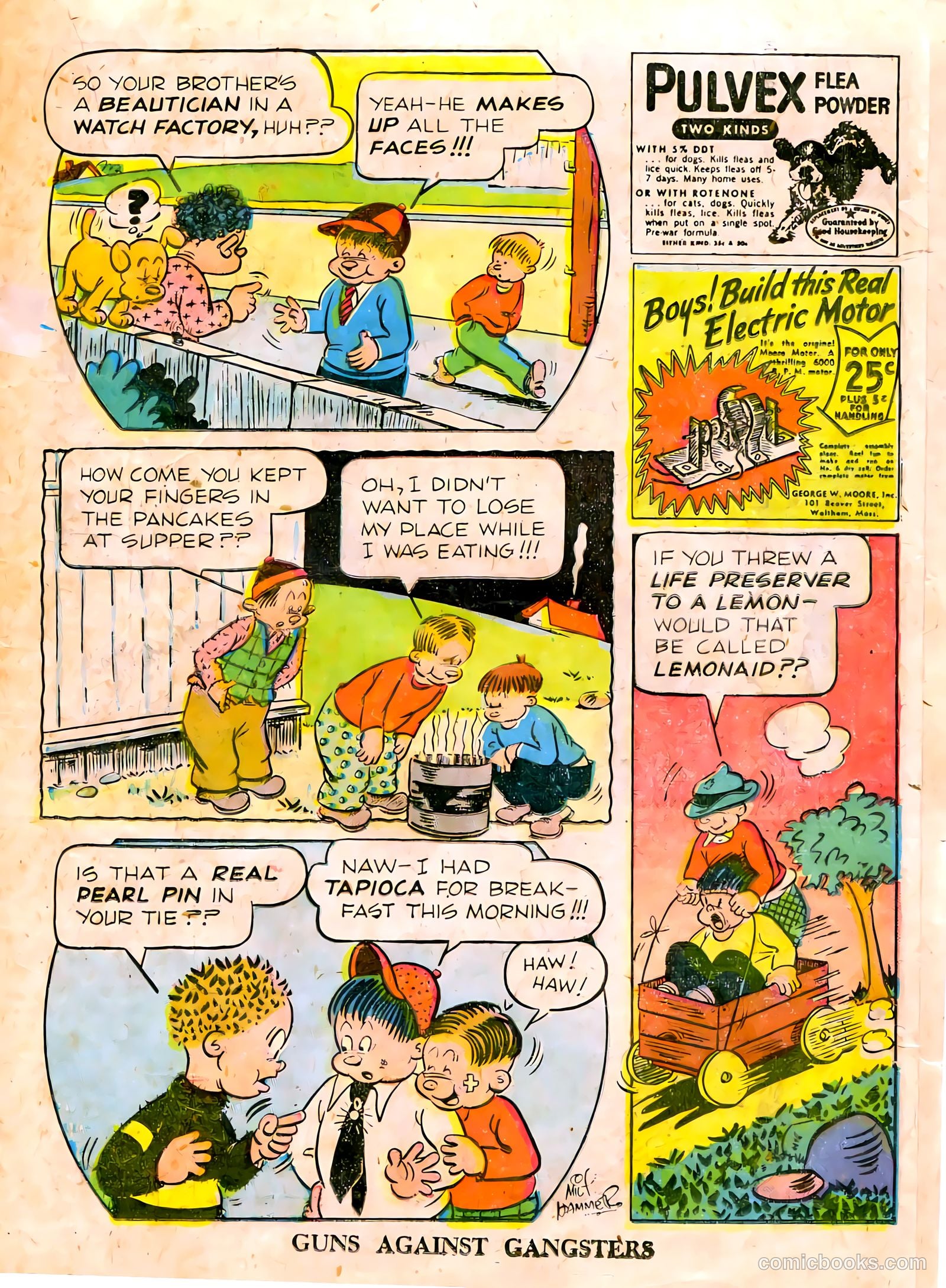 Guns Against Gangsters #2 (1948) — page 17 of 36