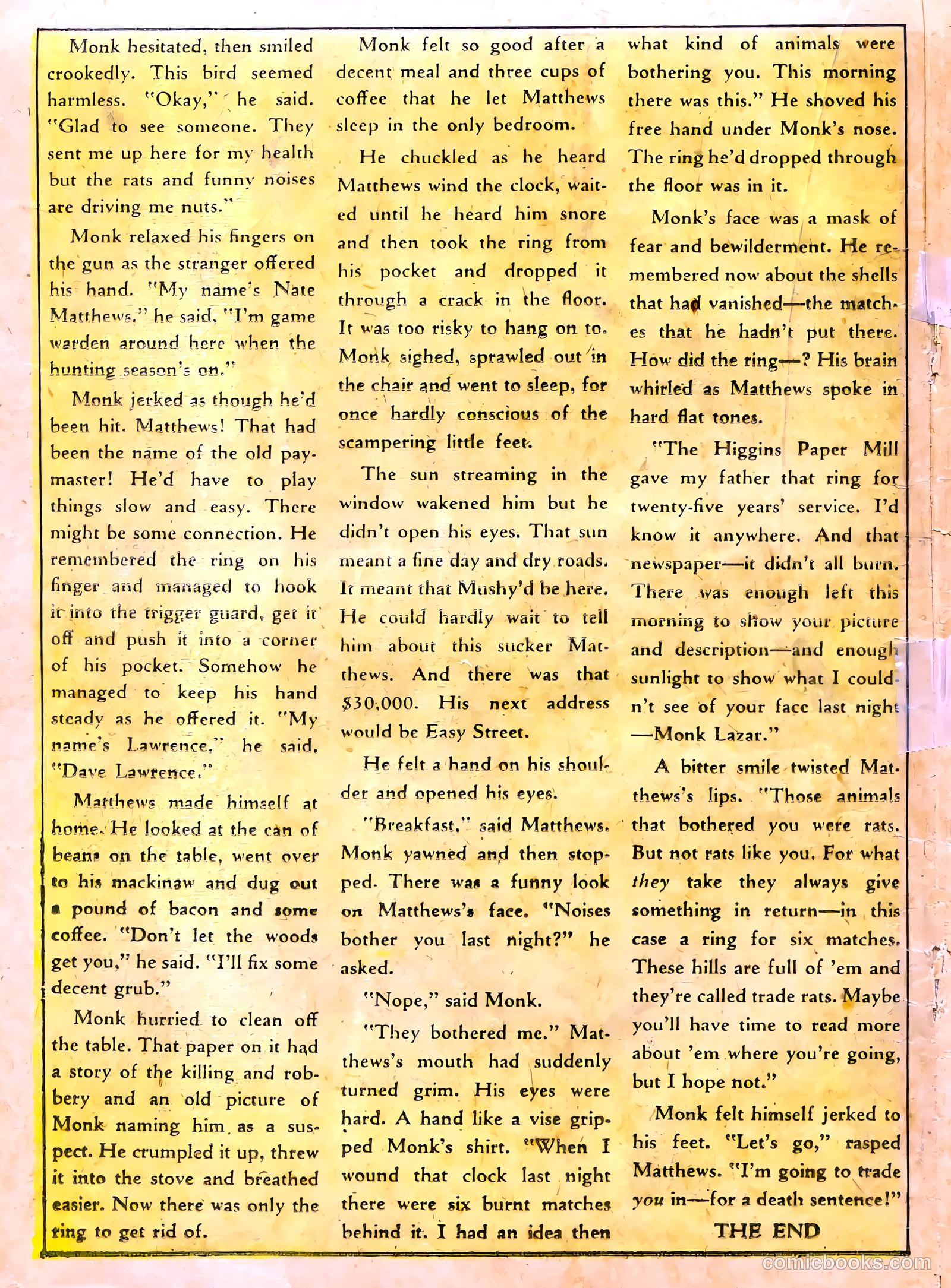 Guns Against Gangsters #2 (1948) — page 20 of 36