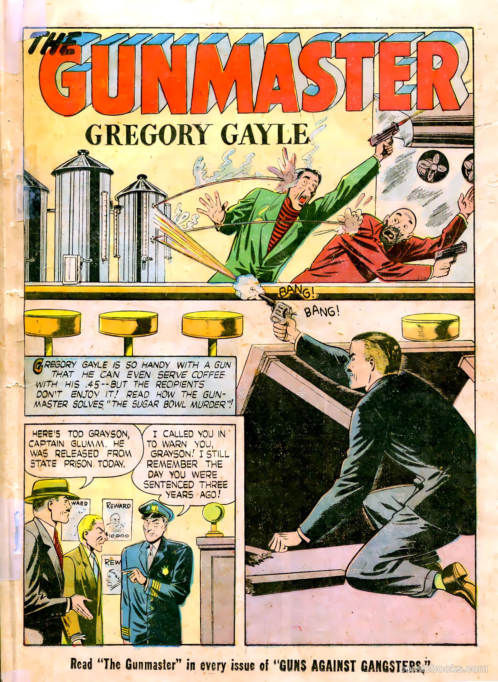Guns Against Gangsters #2 (1948) — page 21 of 36