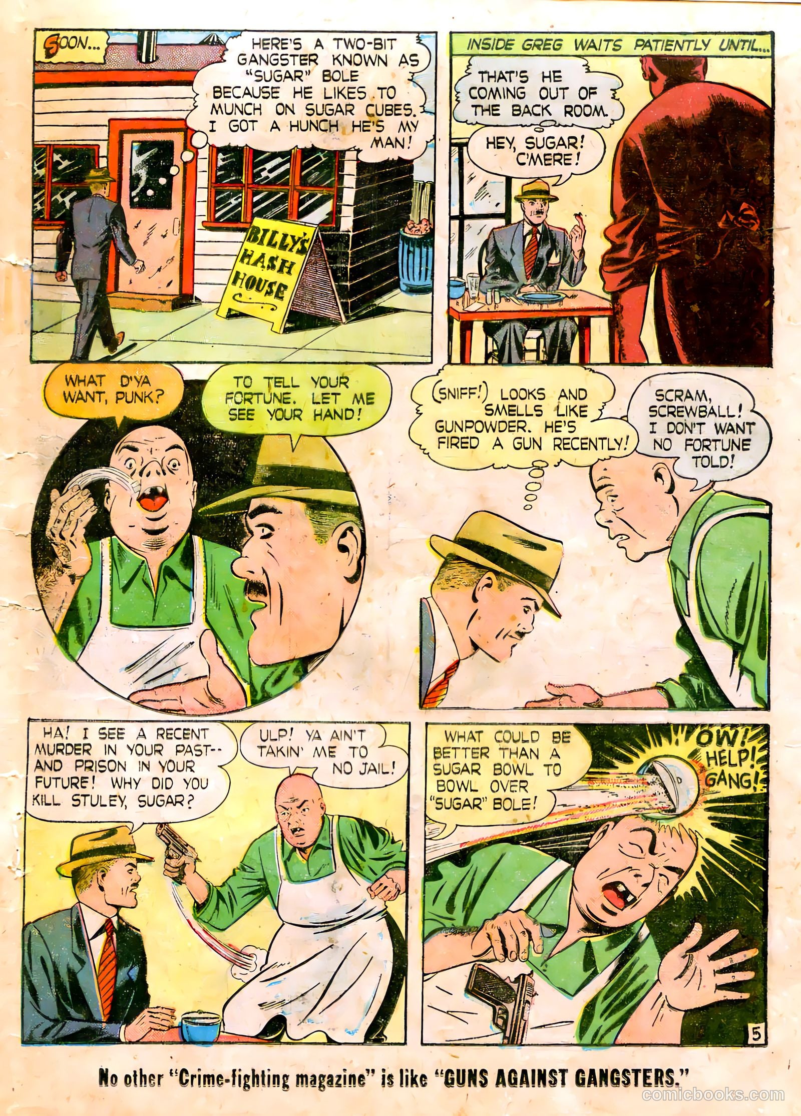 Guns Against Gangsters #2 (1948) — page 25 of 36