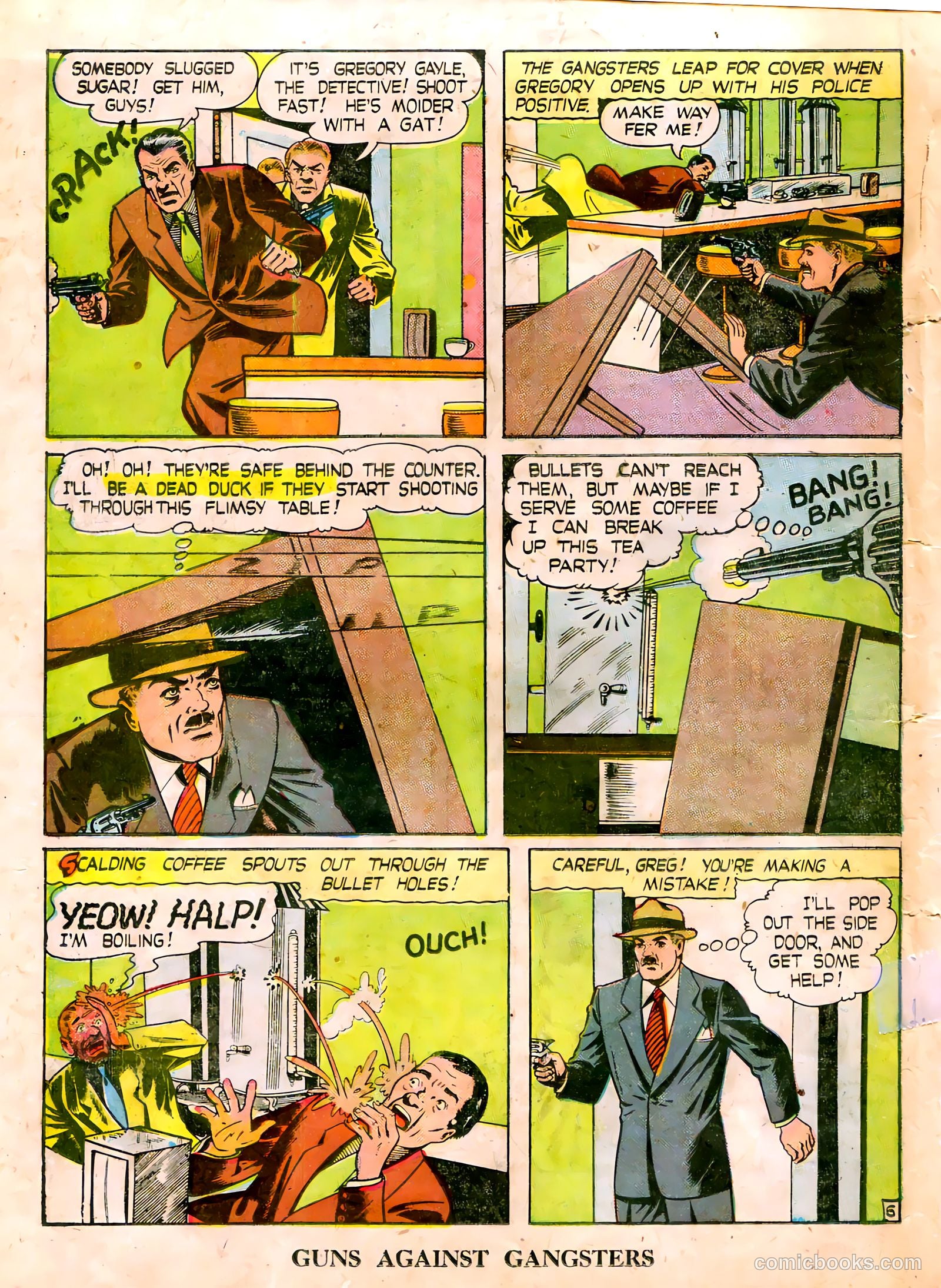 Guns Against Gangsters #2 (1948) — page 26 of 36