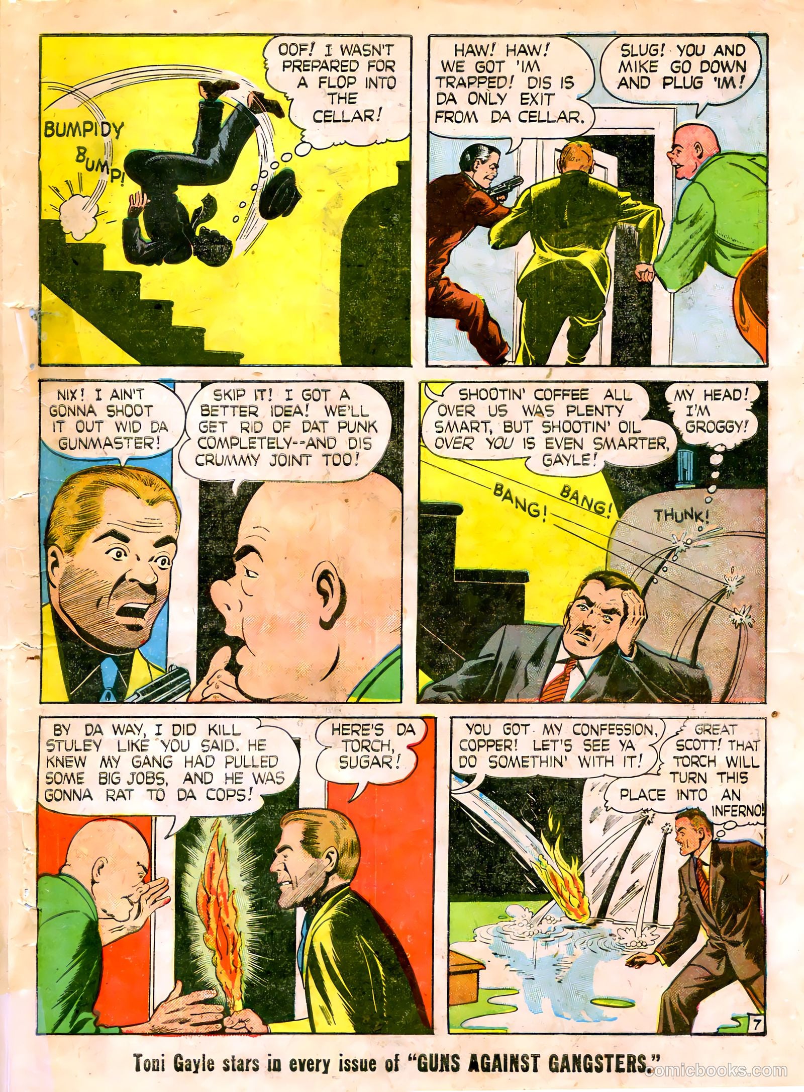 Guns Against Gangsters #2 (1948) — page 27 of 36