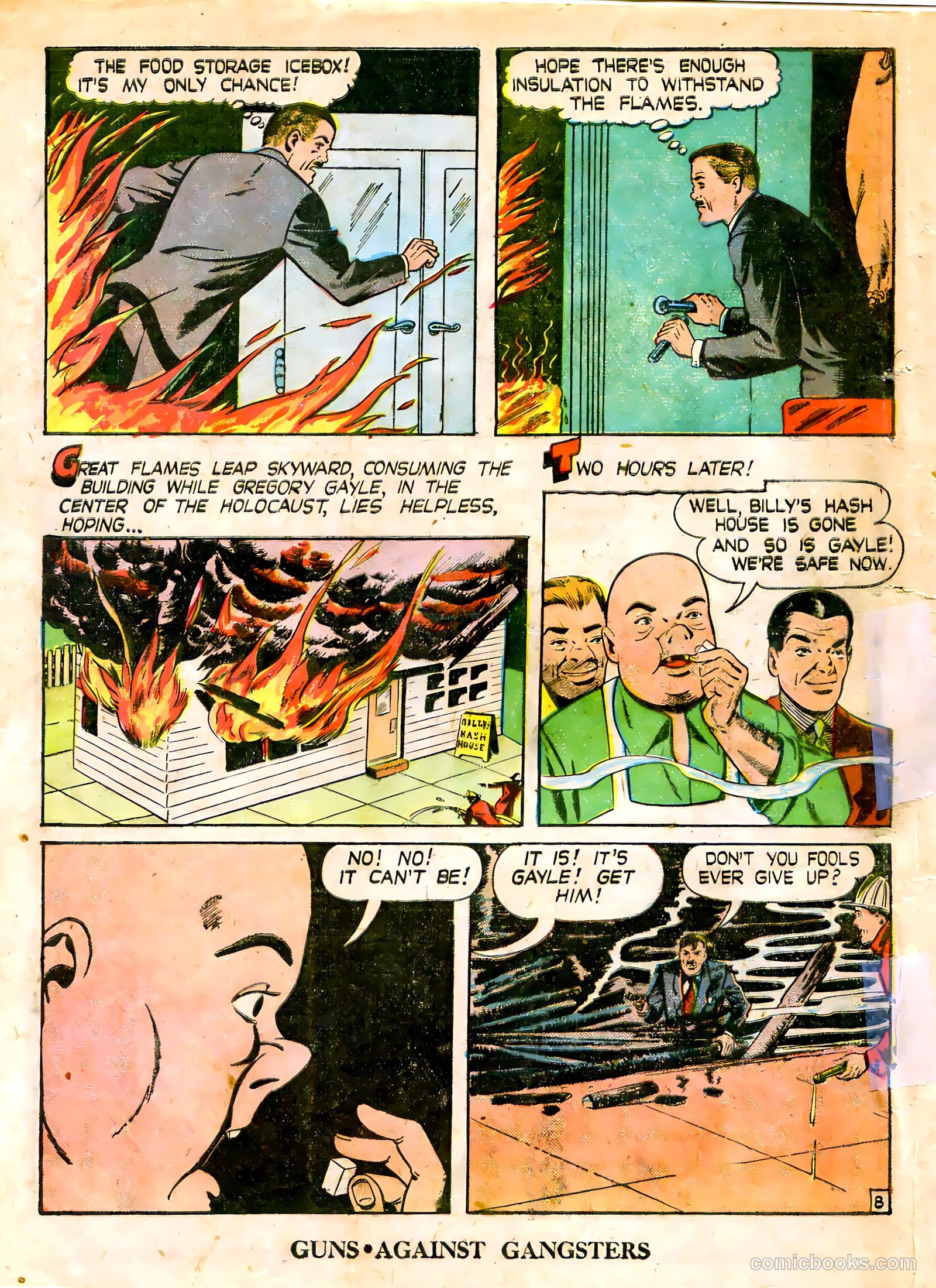 Guns Against Gangsters #2 (1948) — page 28 of 36