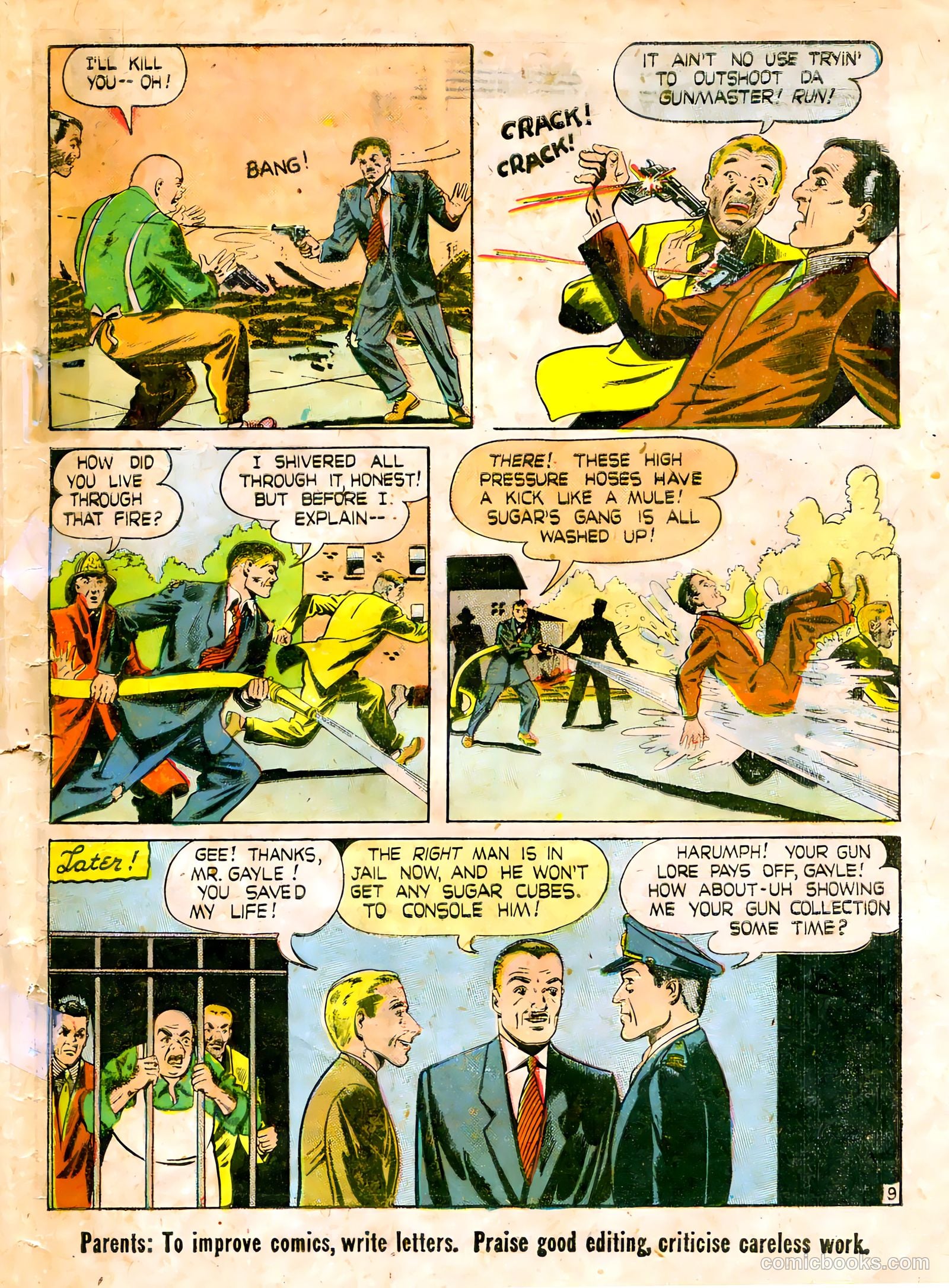 Guns Against Gangsters #2 (1948) — page 29 of 36