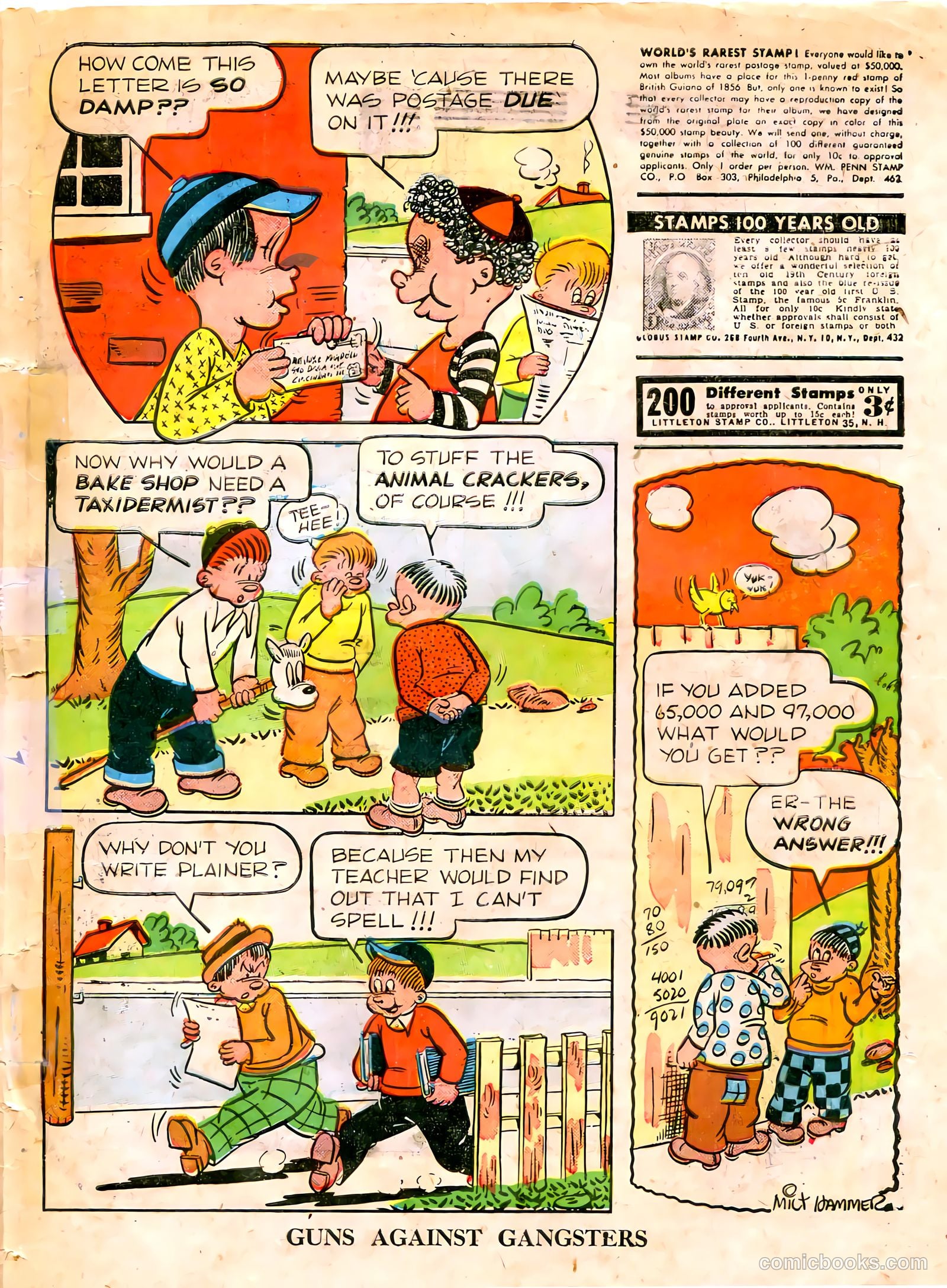 Guns Against Gangsters #2 (1948) — page 31 of 36