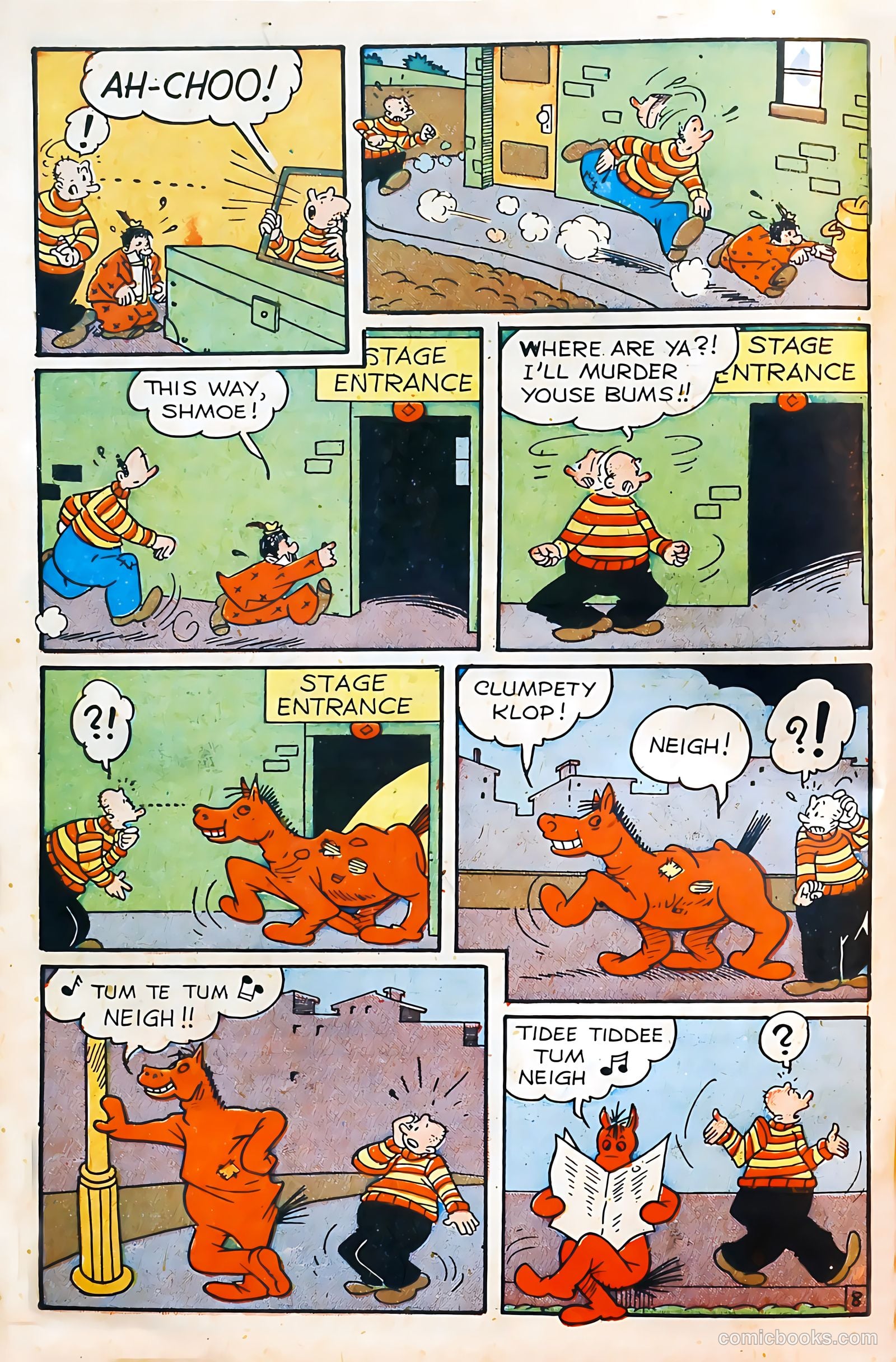 Moe and Shmoe Comics #1 — page 10 of 36