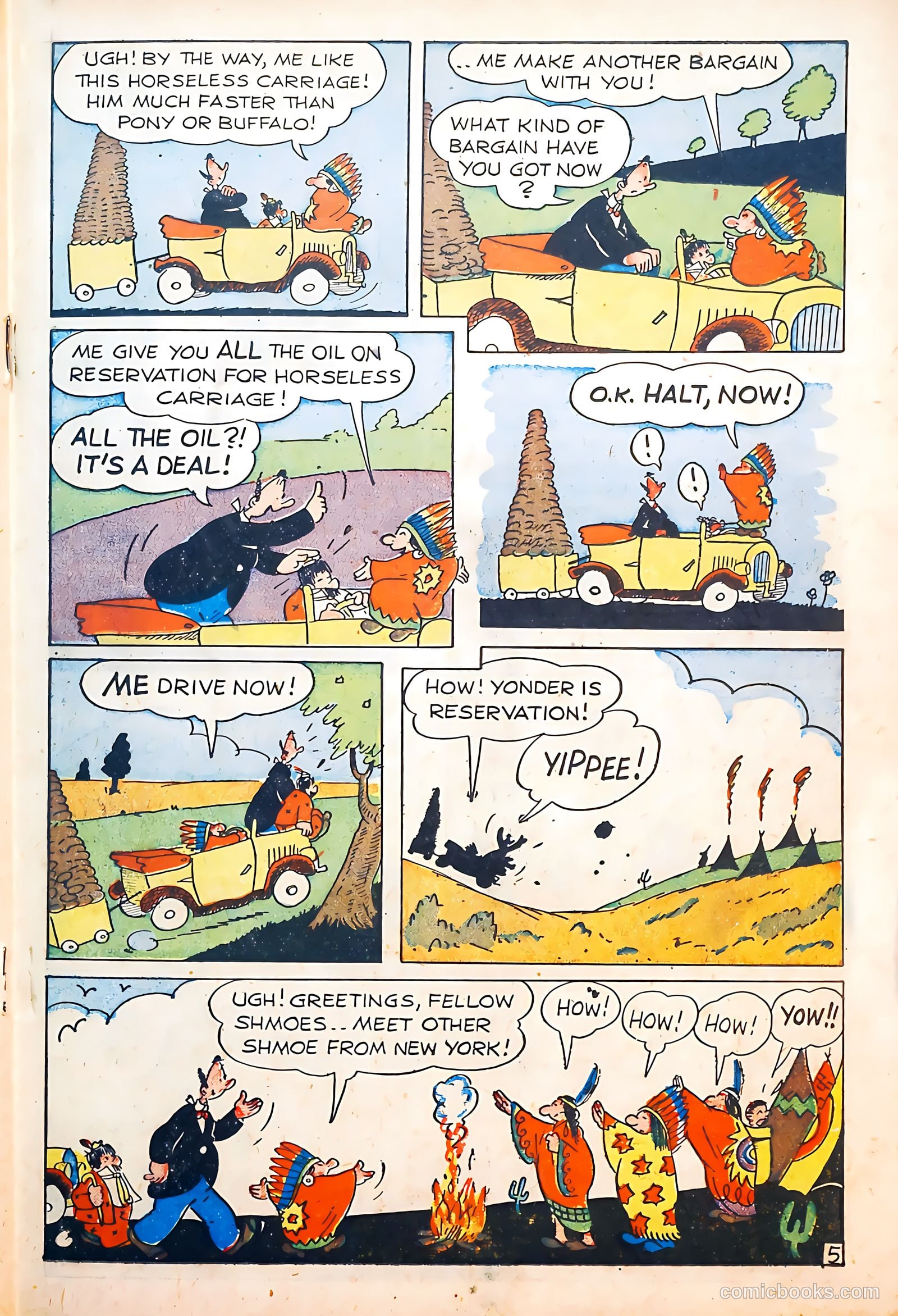 Moe and Shmoe Comics #1 — page 19 of 36