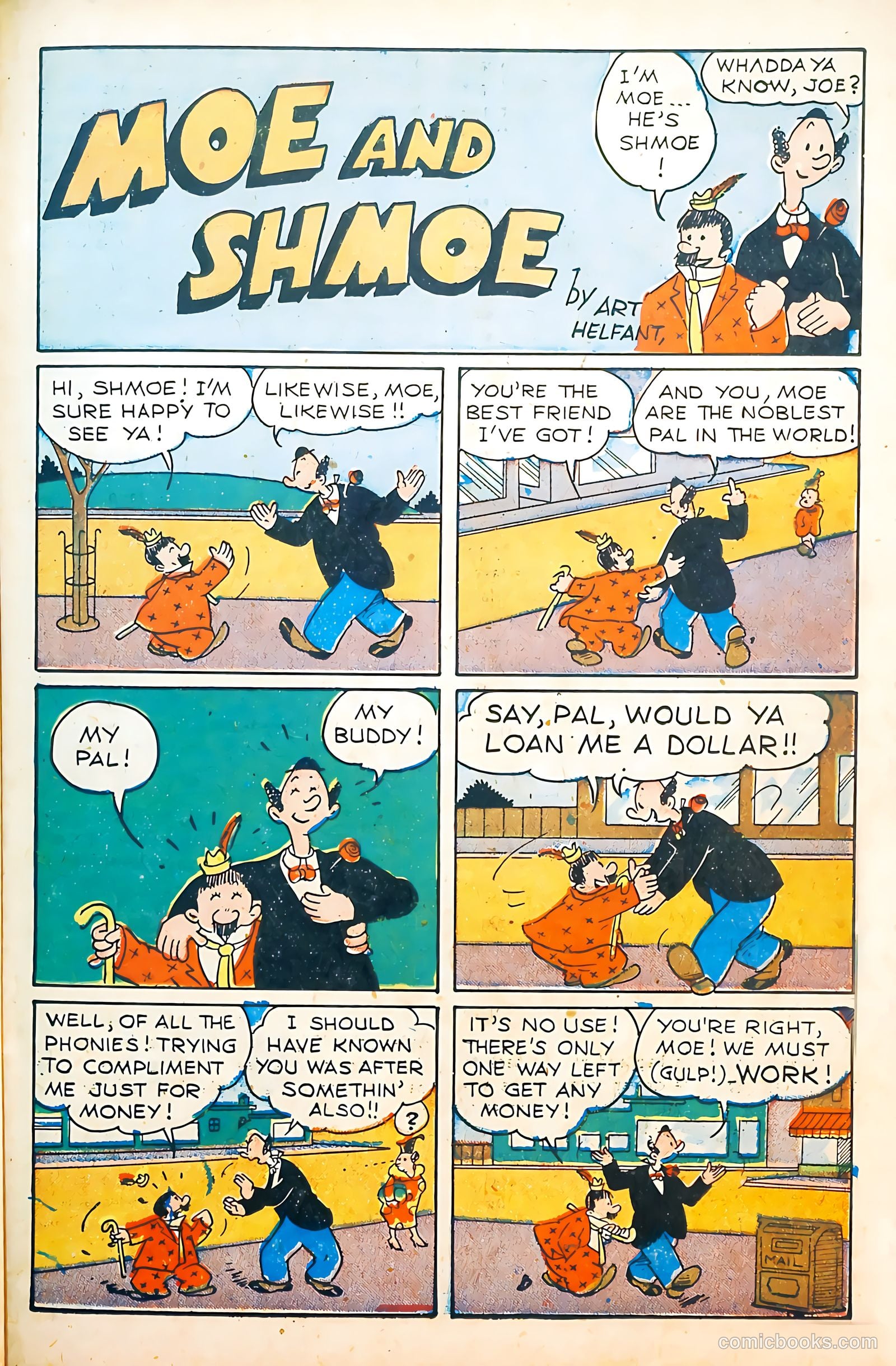 Moe and Shmoe Comics #1 — page 23 of 36