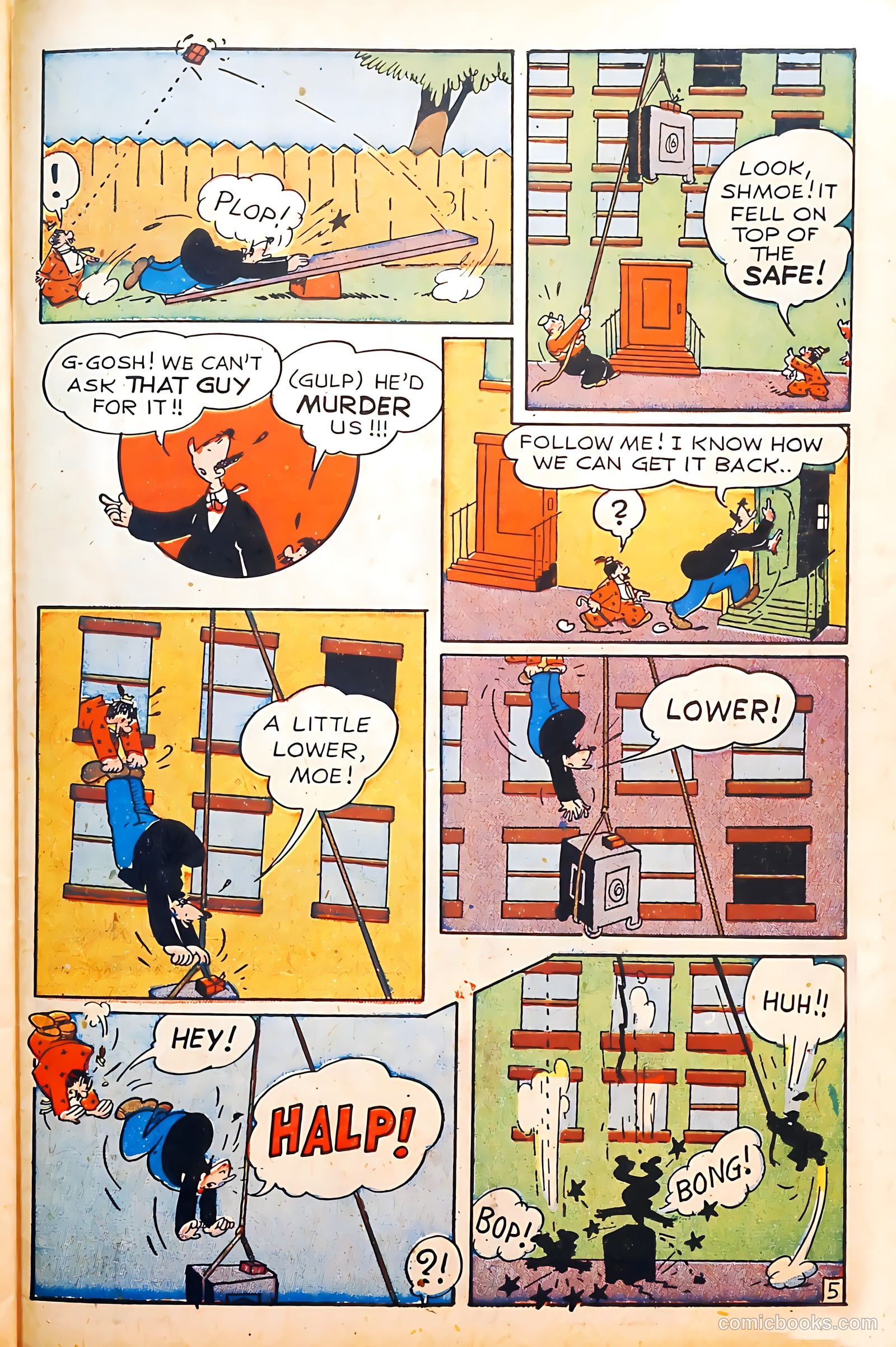 Moe and Shmoe Comics #1 — page 31 of 36