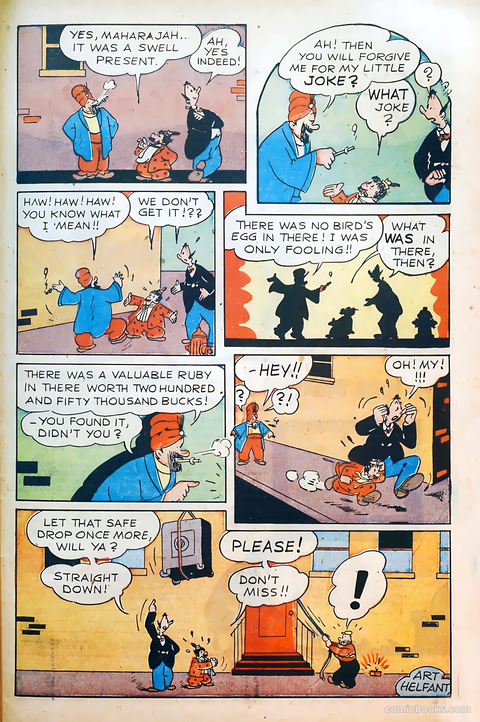 Moe and Shmoe Comics #1 — page 33 of 36