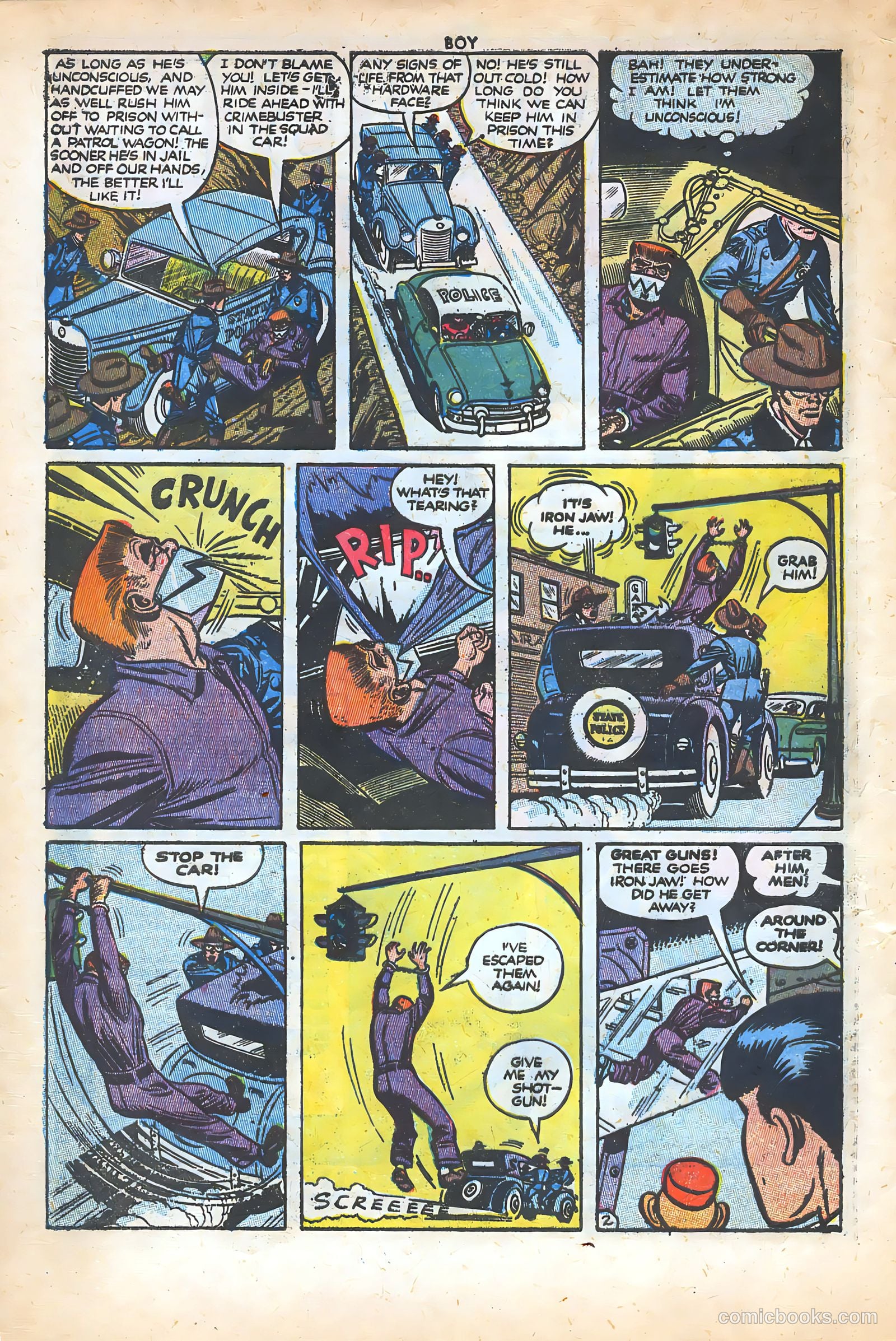 Boy Comics #74 (1950) — page 4 of 36