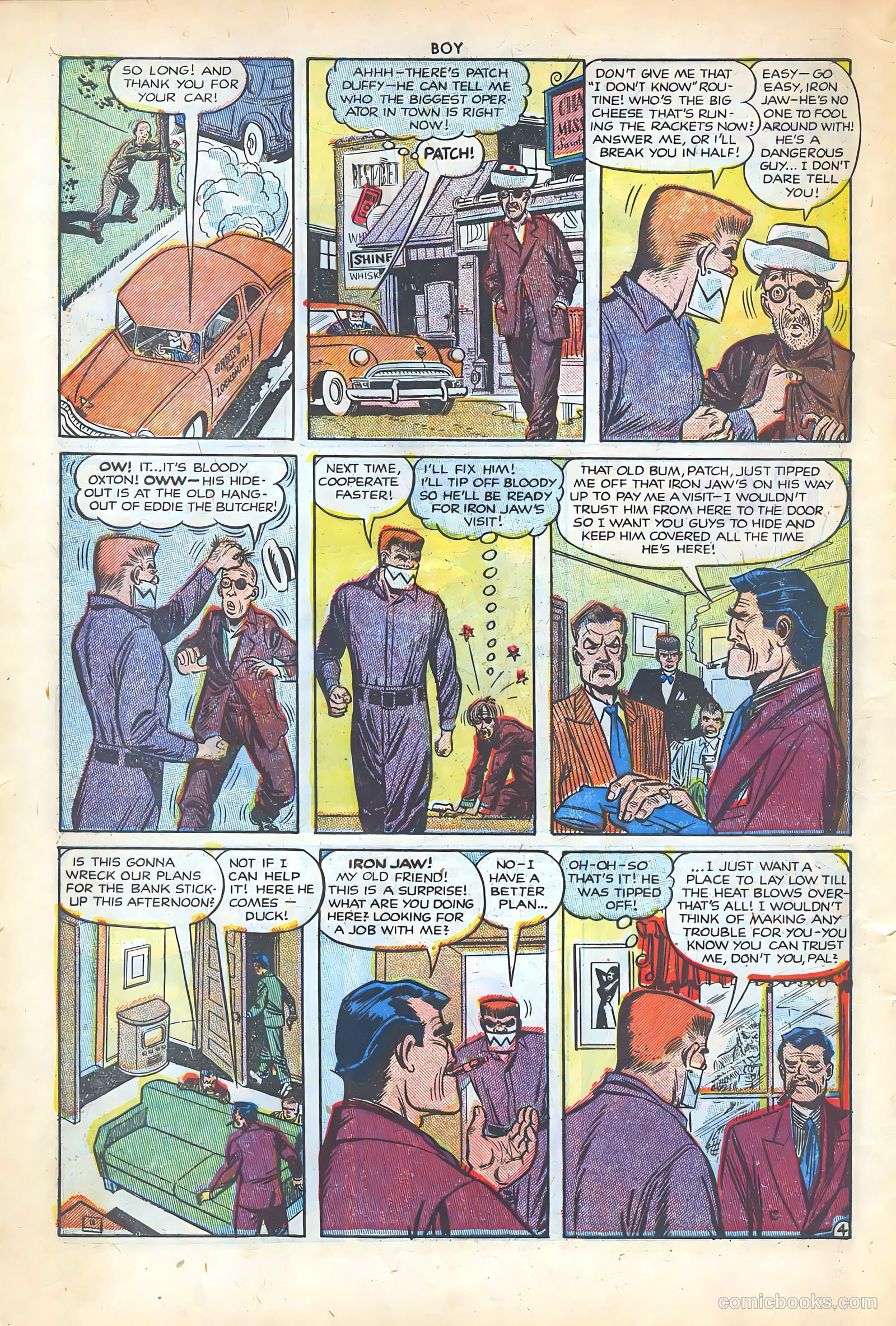 Boy Comics #74 (1950) — page 6 of 36