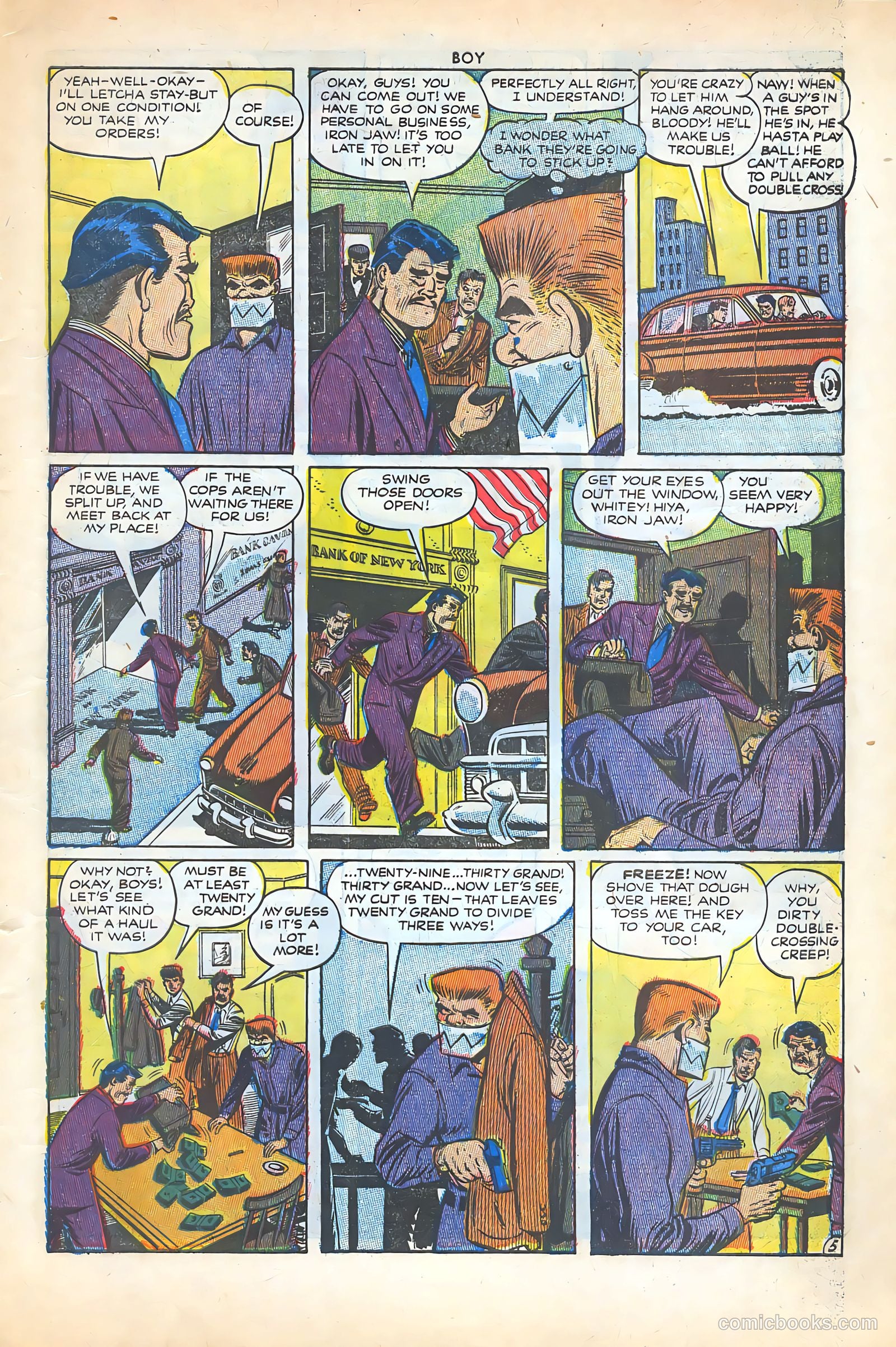 Boy Comics #74 (1950) — page 7 of 36