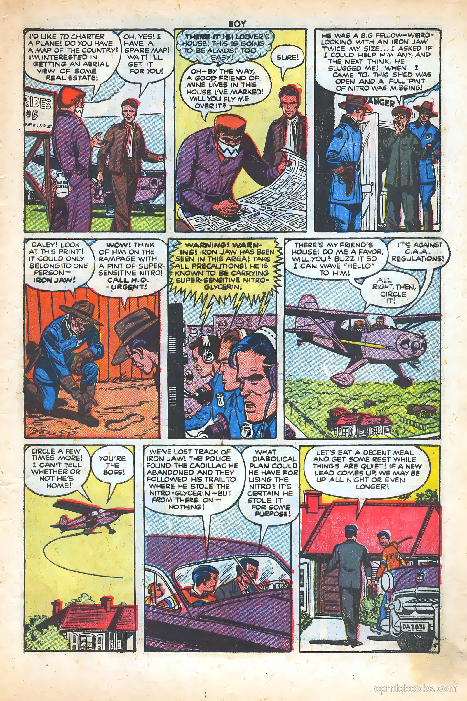 Boy Comics #74 (1950) — page 9 of 36