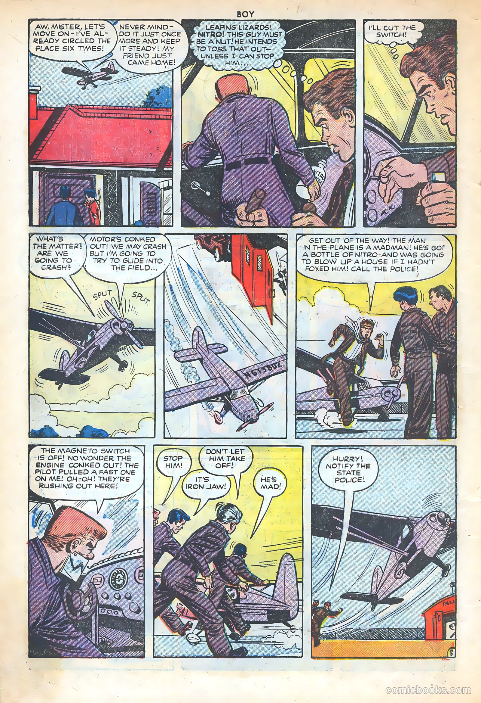 Boy Comics #74 (1950) — page 10 of 36