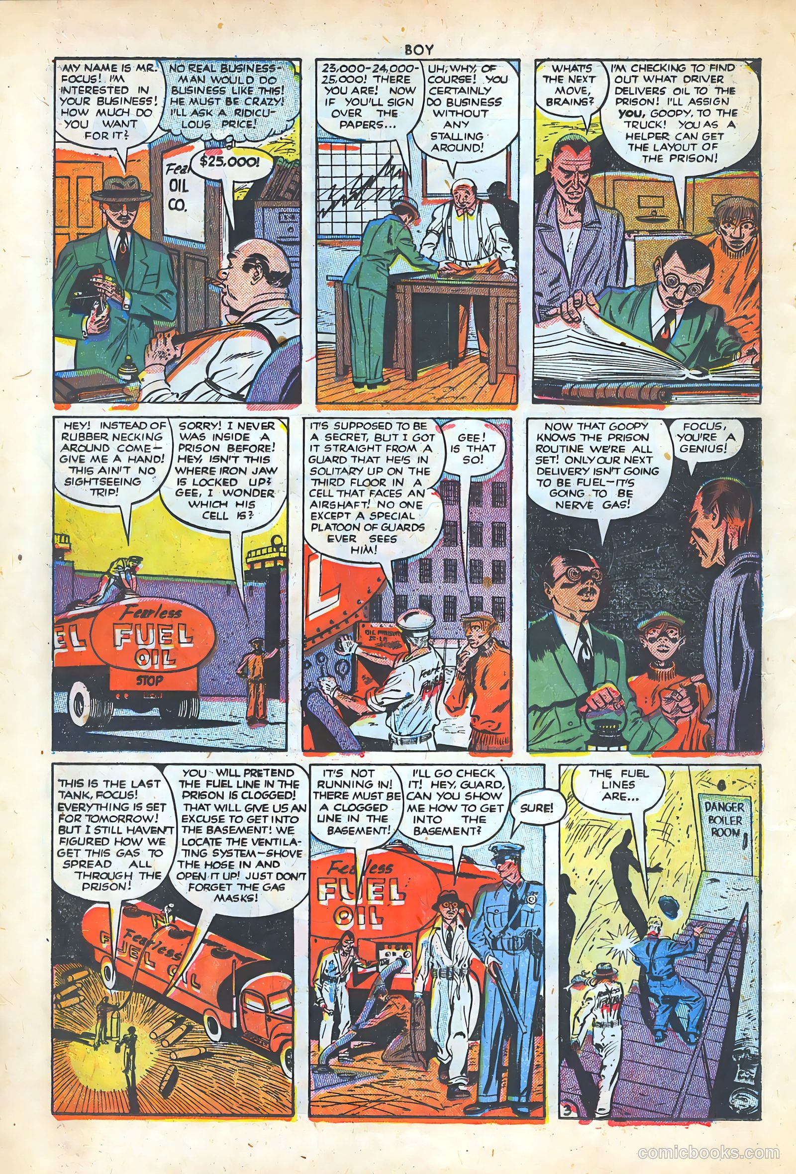 Boy Comics #74 (1950) — page 16 of 36
