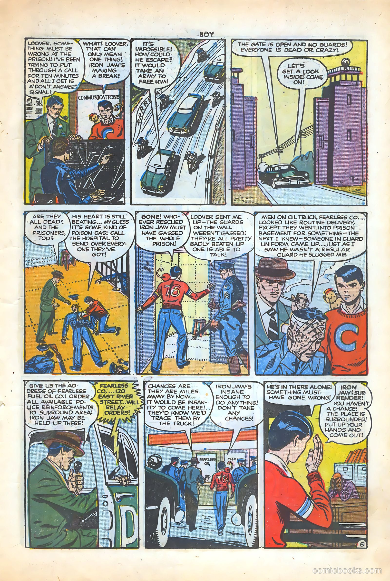 Boy Comics #74 (1950) — page 19 of 36