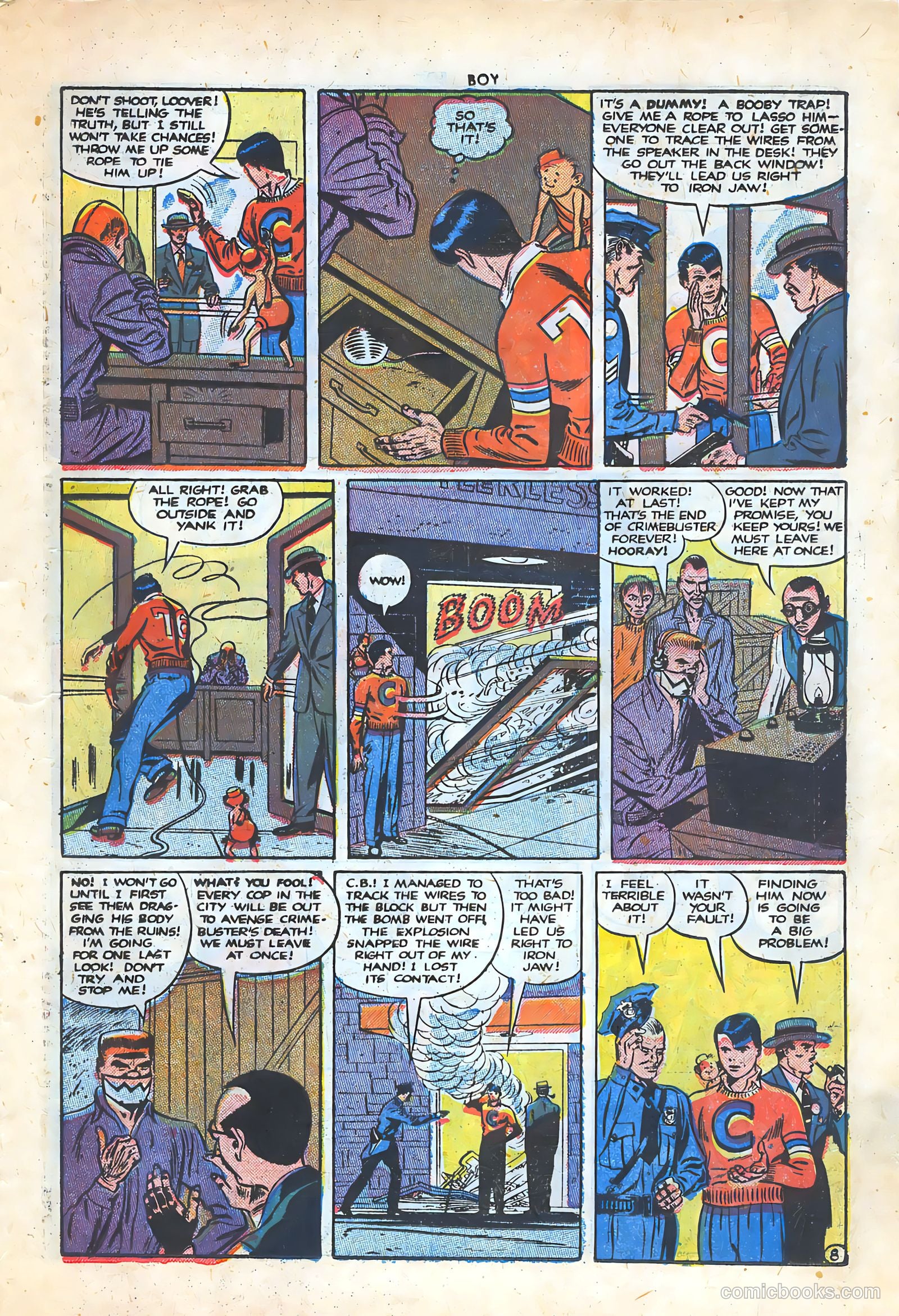 Boy Comics #74 (1950) — page 21 of 36