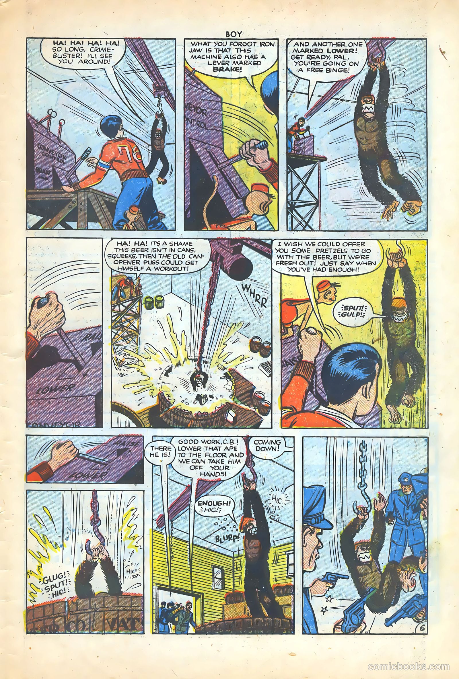 Boy Comics #74 (1950) — page 31 of 36