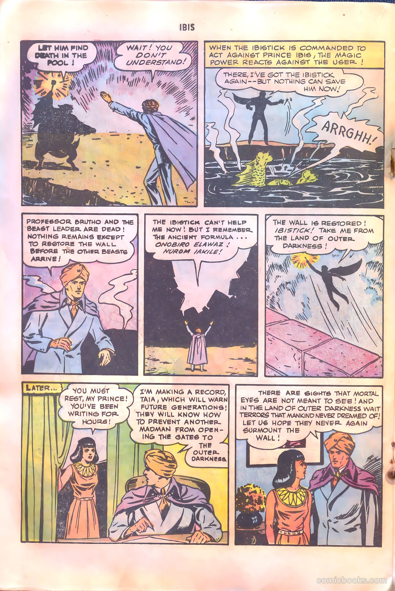 Ibis the Invincible #6 (1948) — page 22 of 36