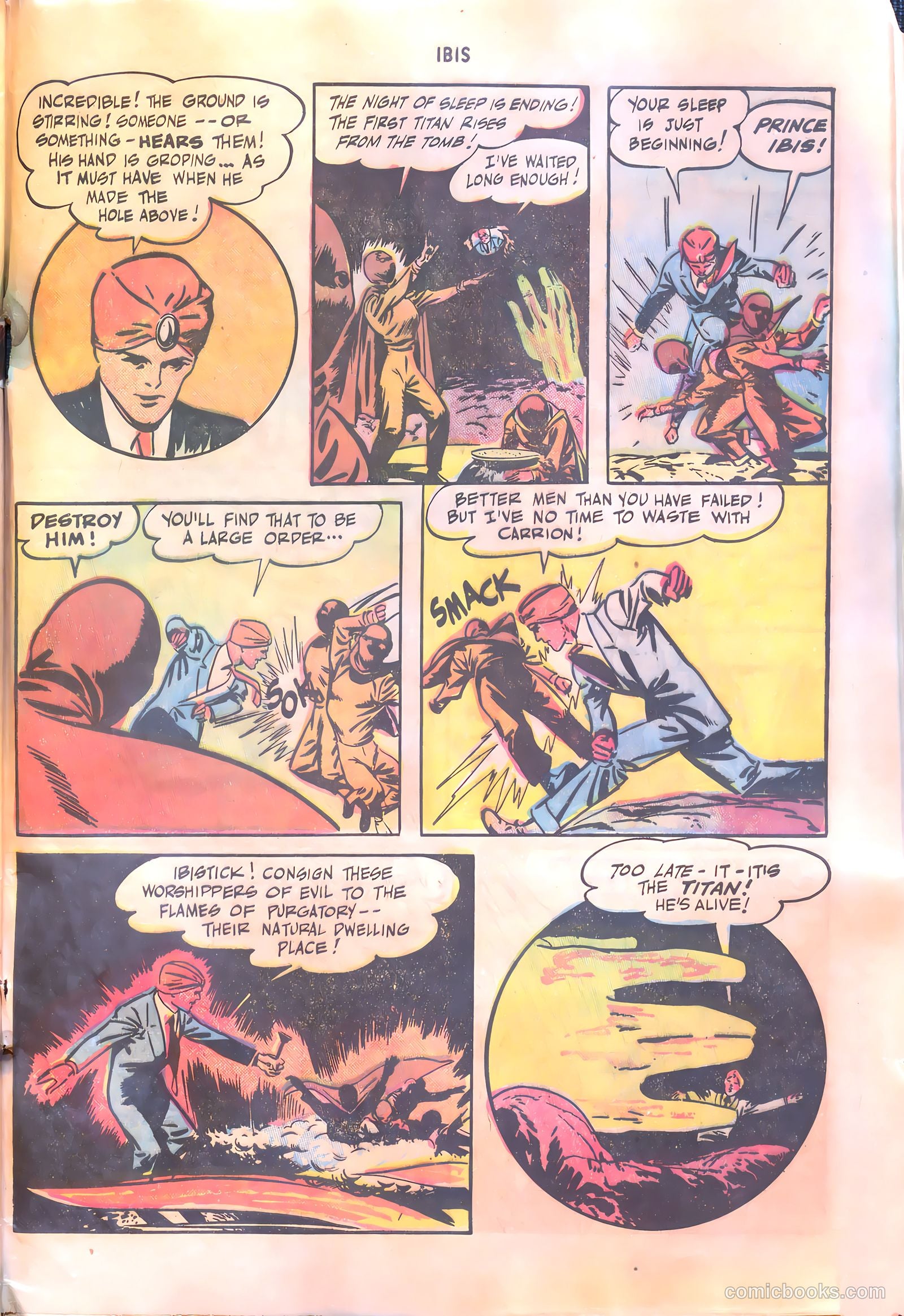 Ibis the Invincible #6 (1948) — page 33 of 36