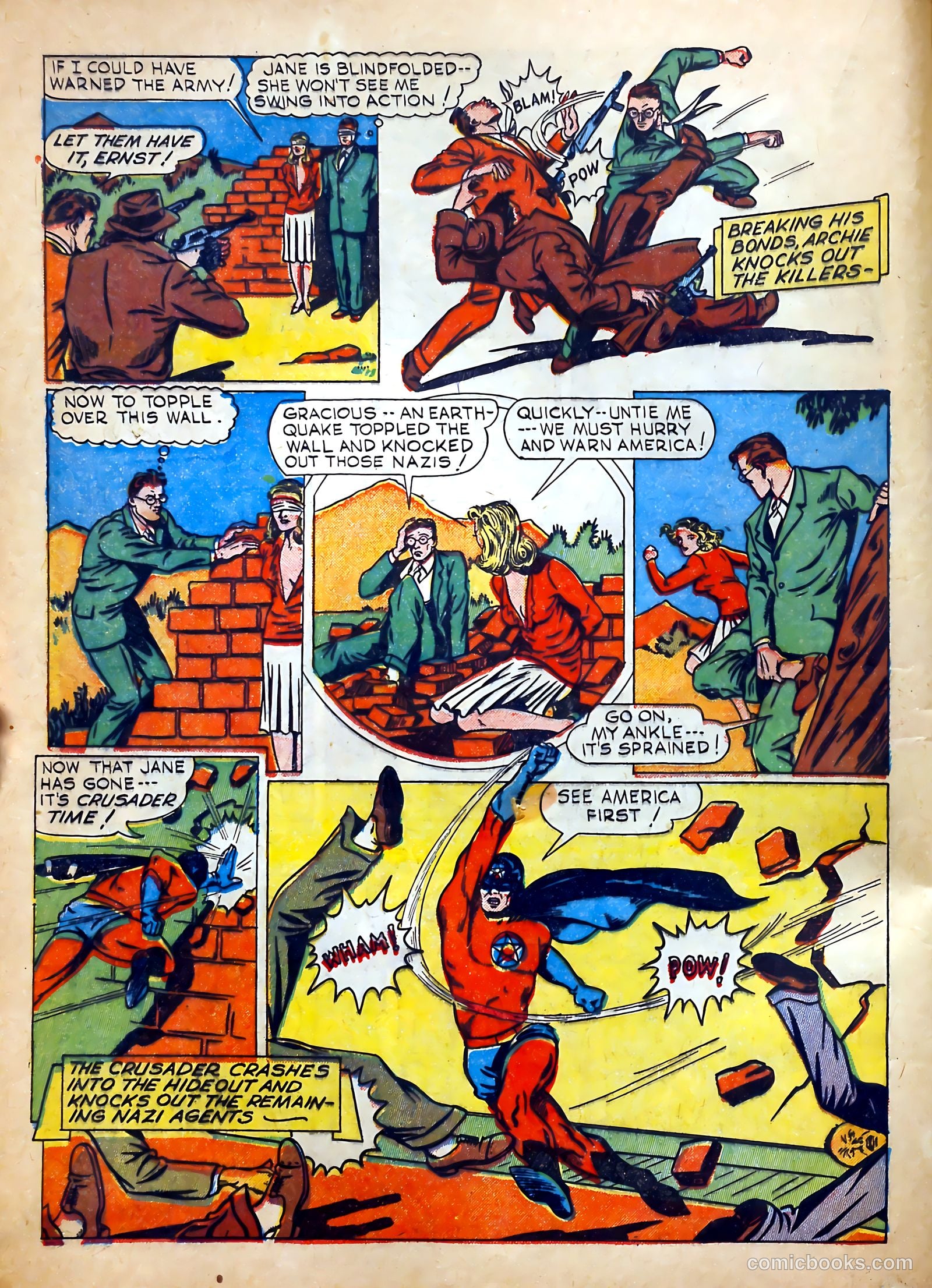 Thrilling Comics #29 (1940) — page 20 of 68
