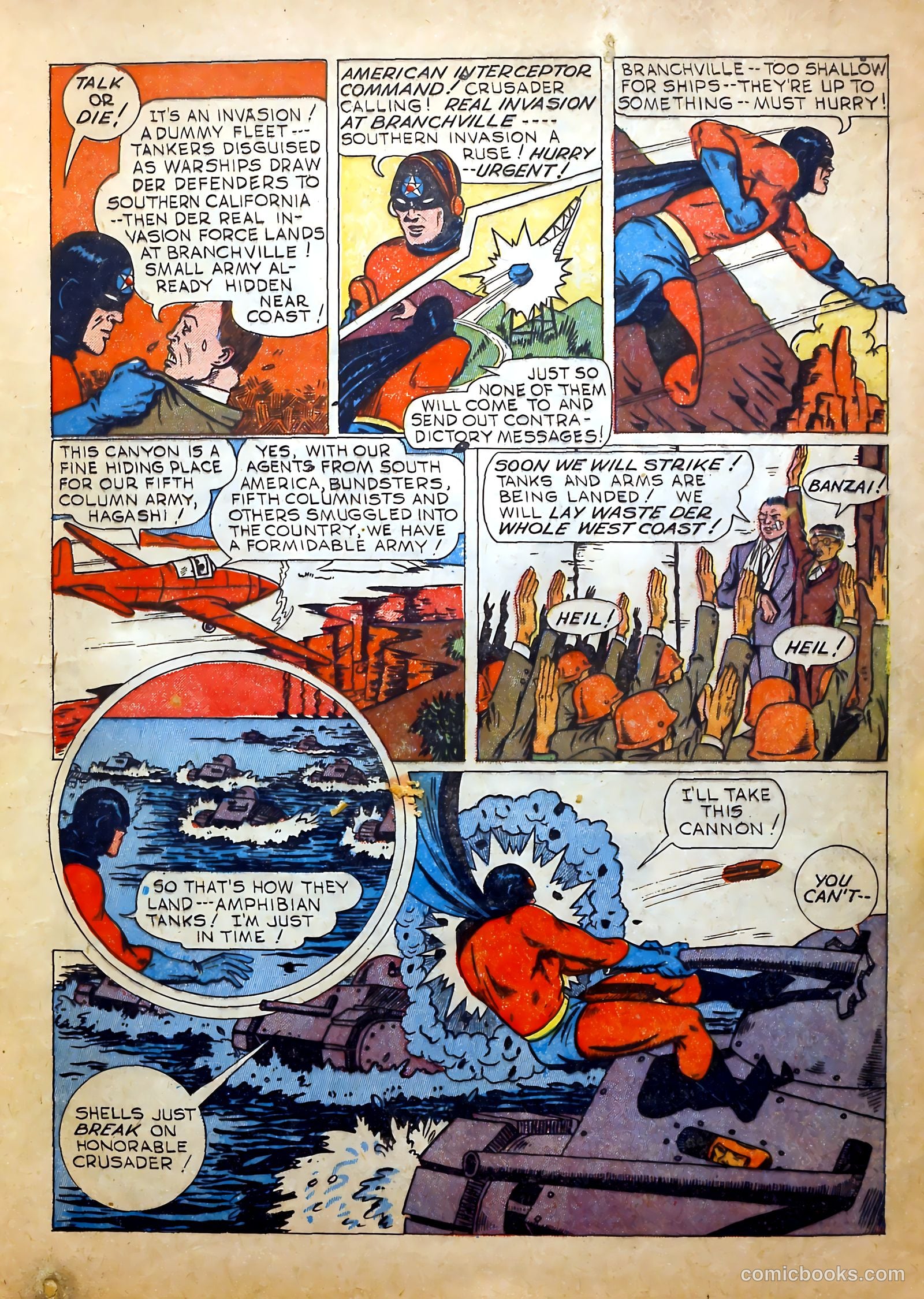 Thrilling Comics #29 (1940) — page 21 of 68