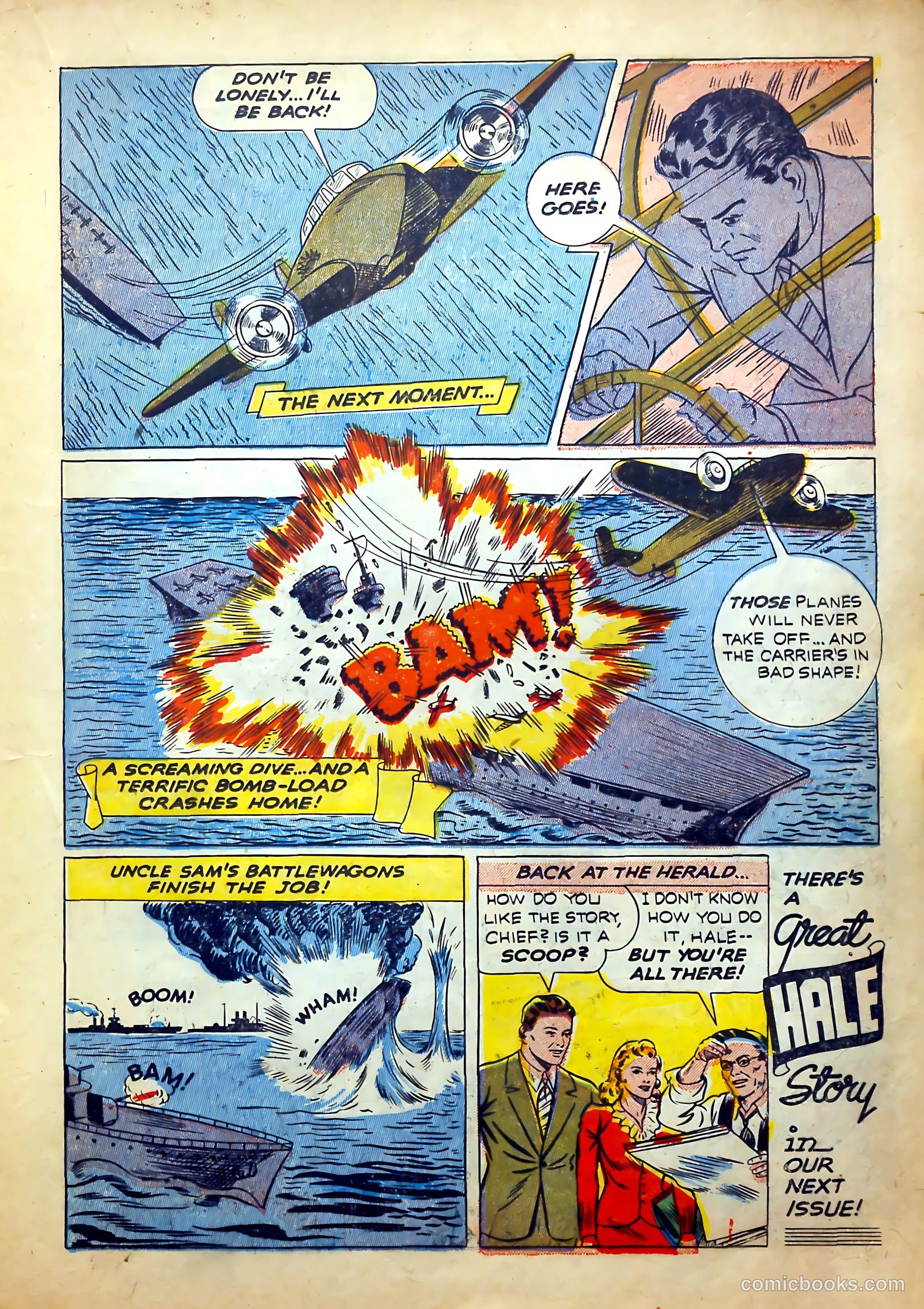 Thrilling Comics #29 (1940) — page 31 of 68