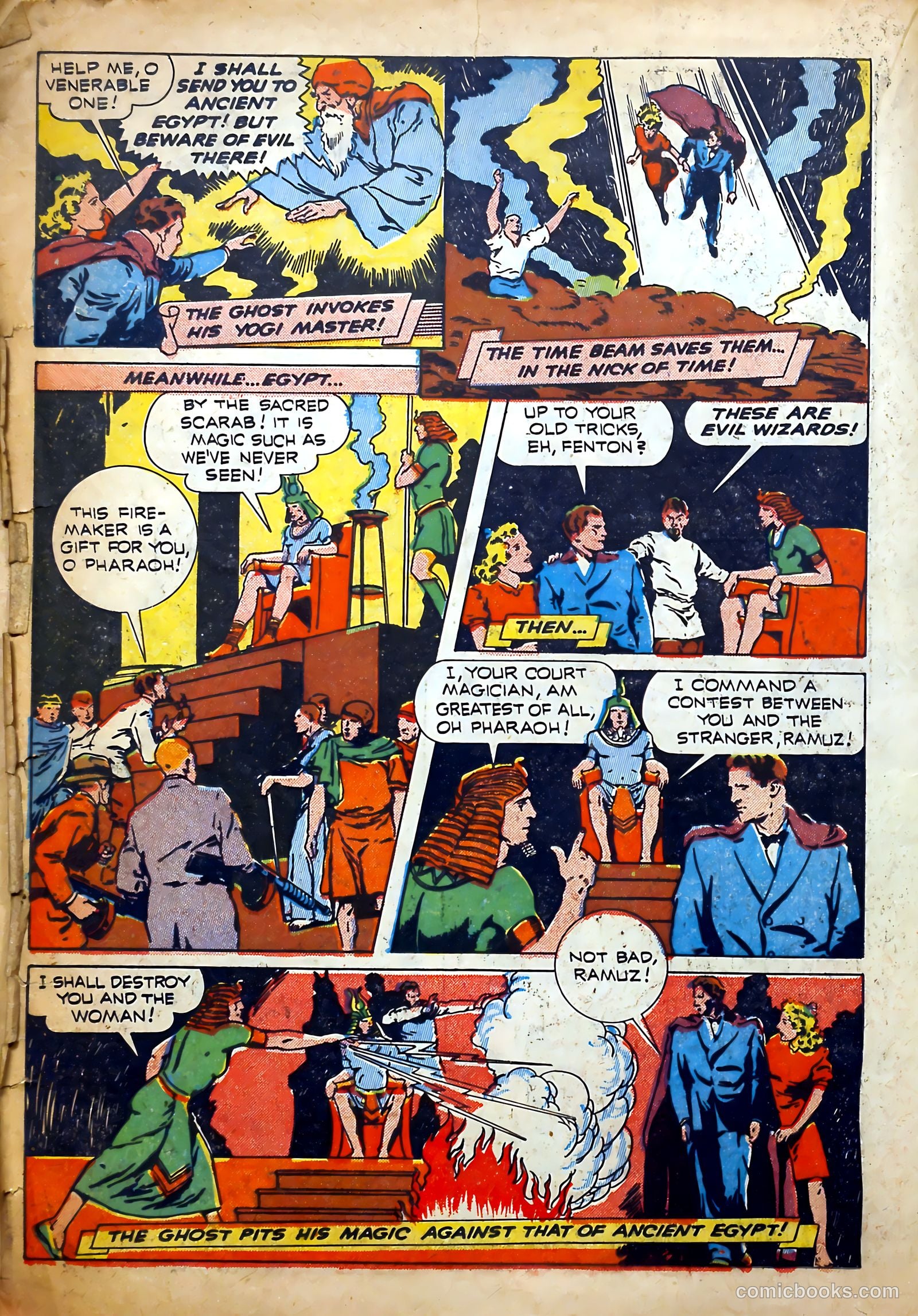 Thrilling Comics #29 (1940) — page 34 of 68
