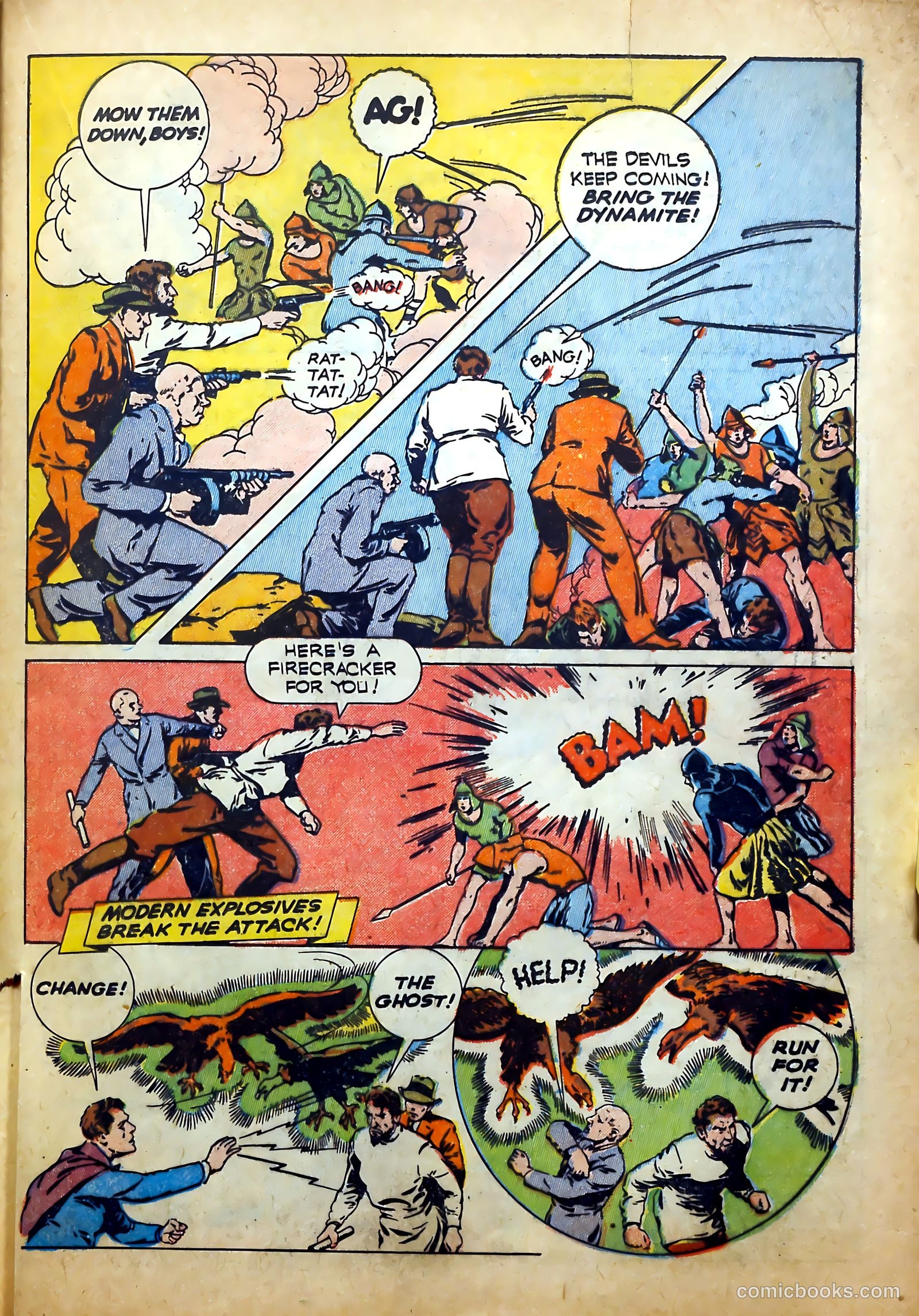Thrilling Comics #29 (1940) — page 37 of 68