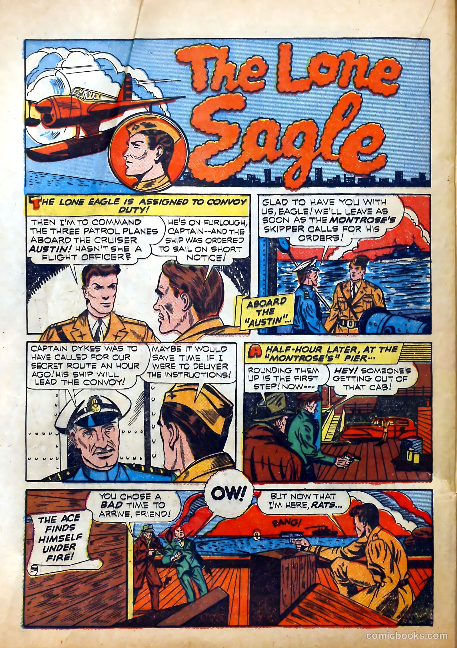 Thrilling Comics #29 (1940) — page 40 of 68