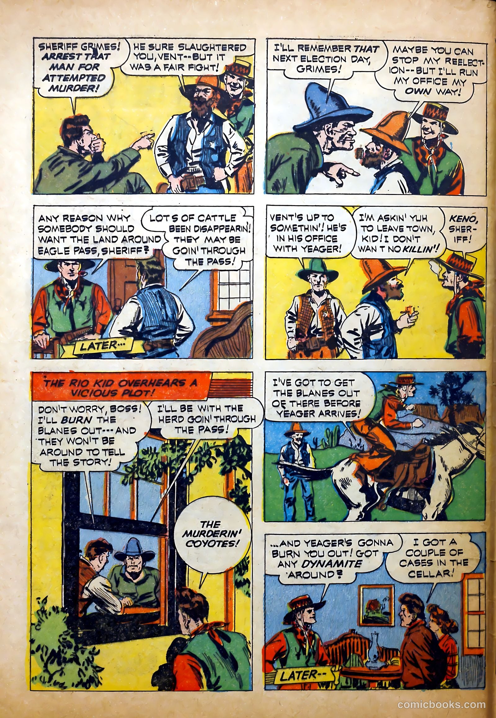 Thrilling Comics #29 (1940) — page 64 of 68