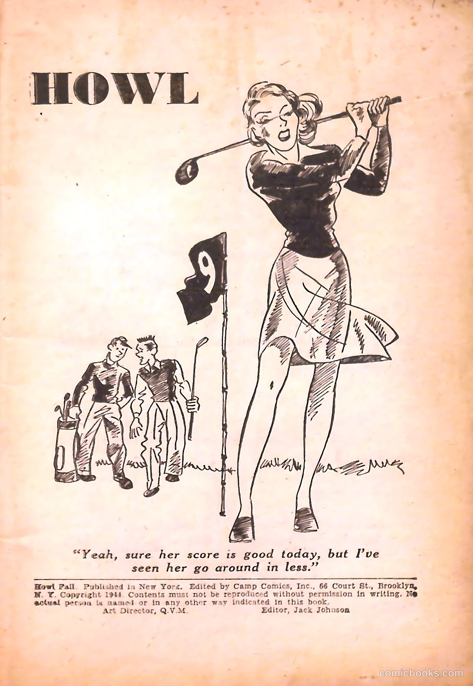 Howl #nn (1944) — page 3 of 100