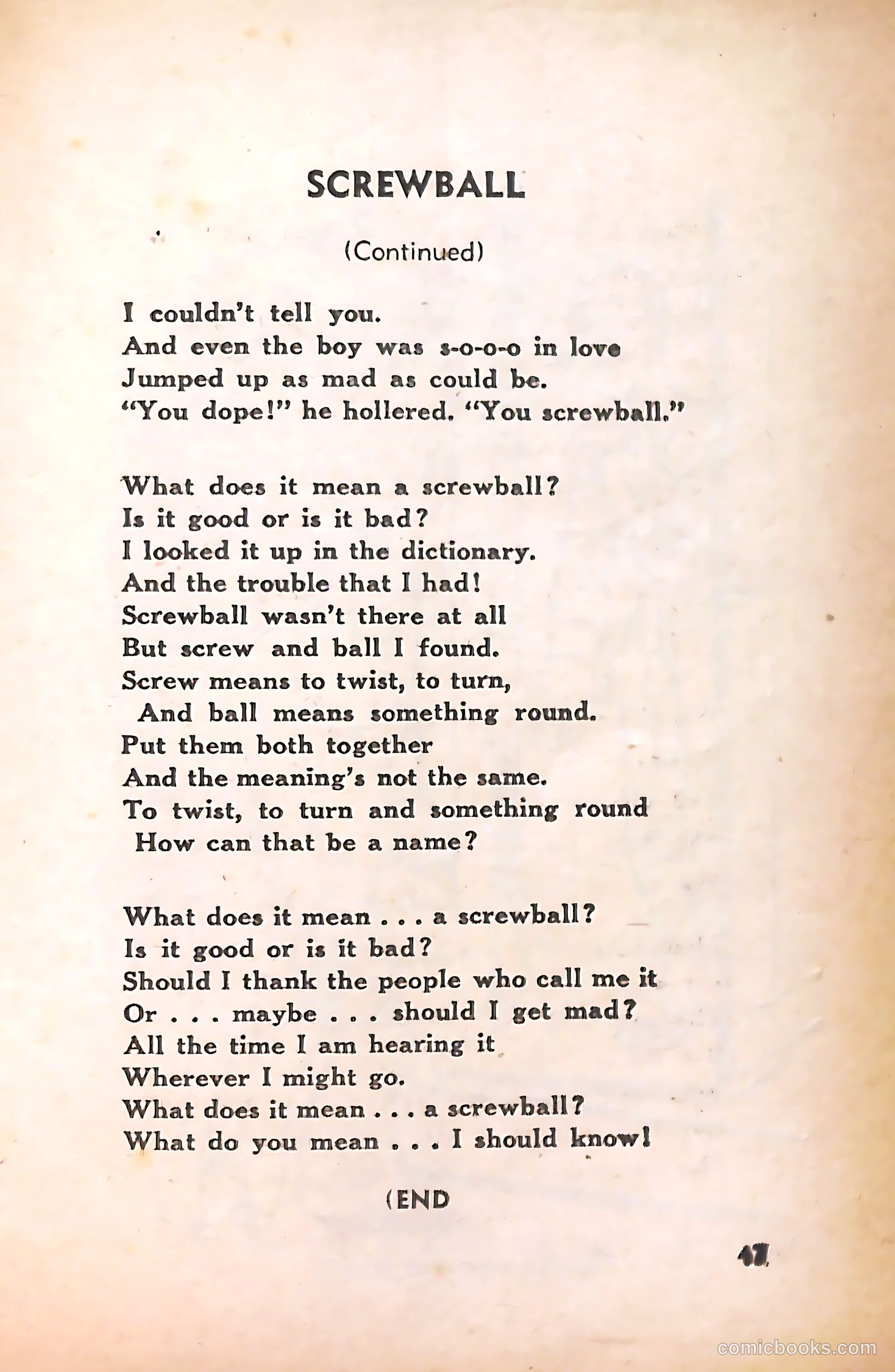 Howl #nn (1944) — page 49 of 100