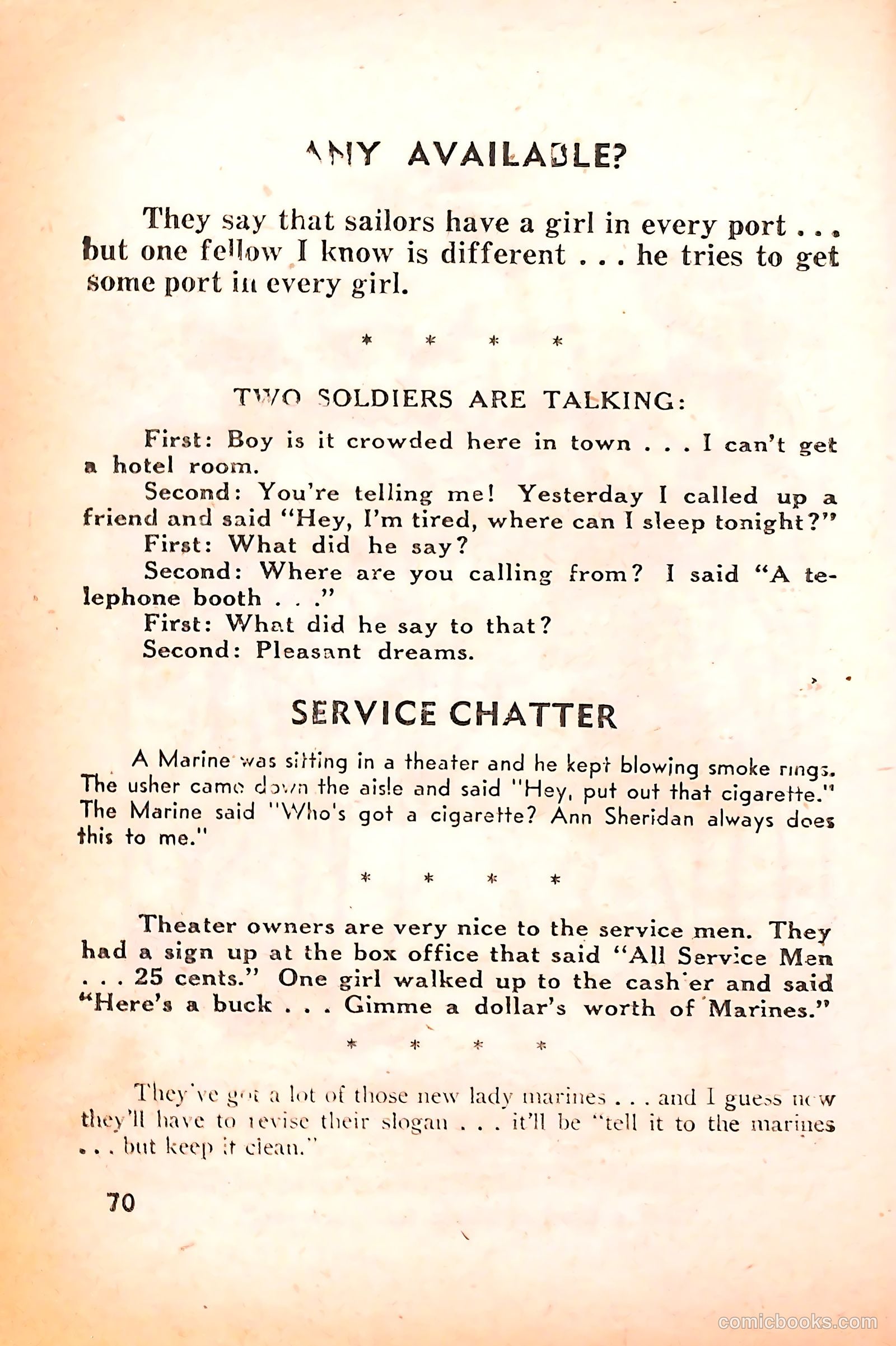 Howl #nn (1944) — page 72 of 100