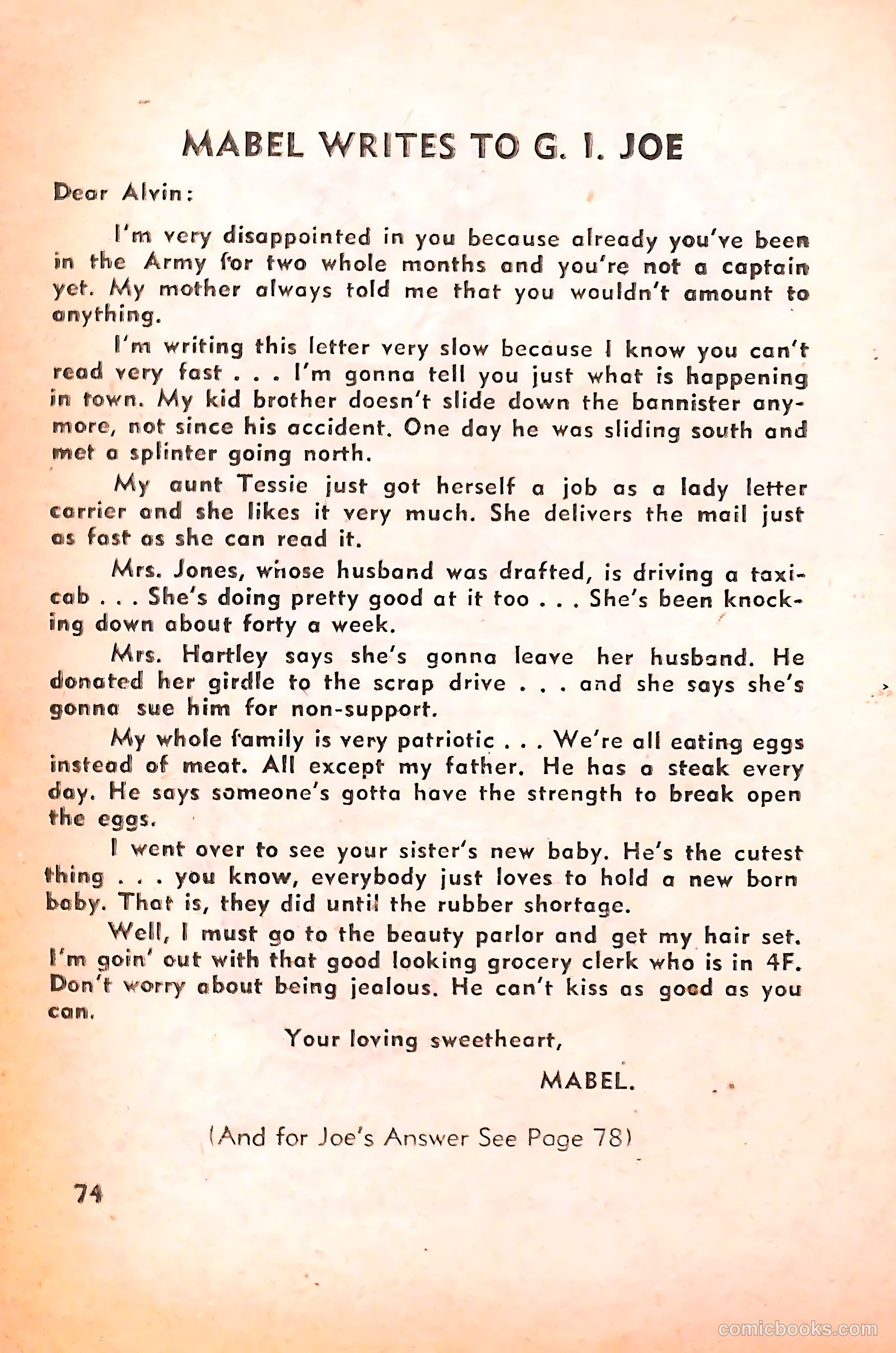Howl #nn (1944) — page 76 of 100