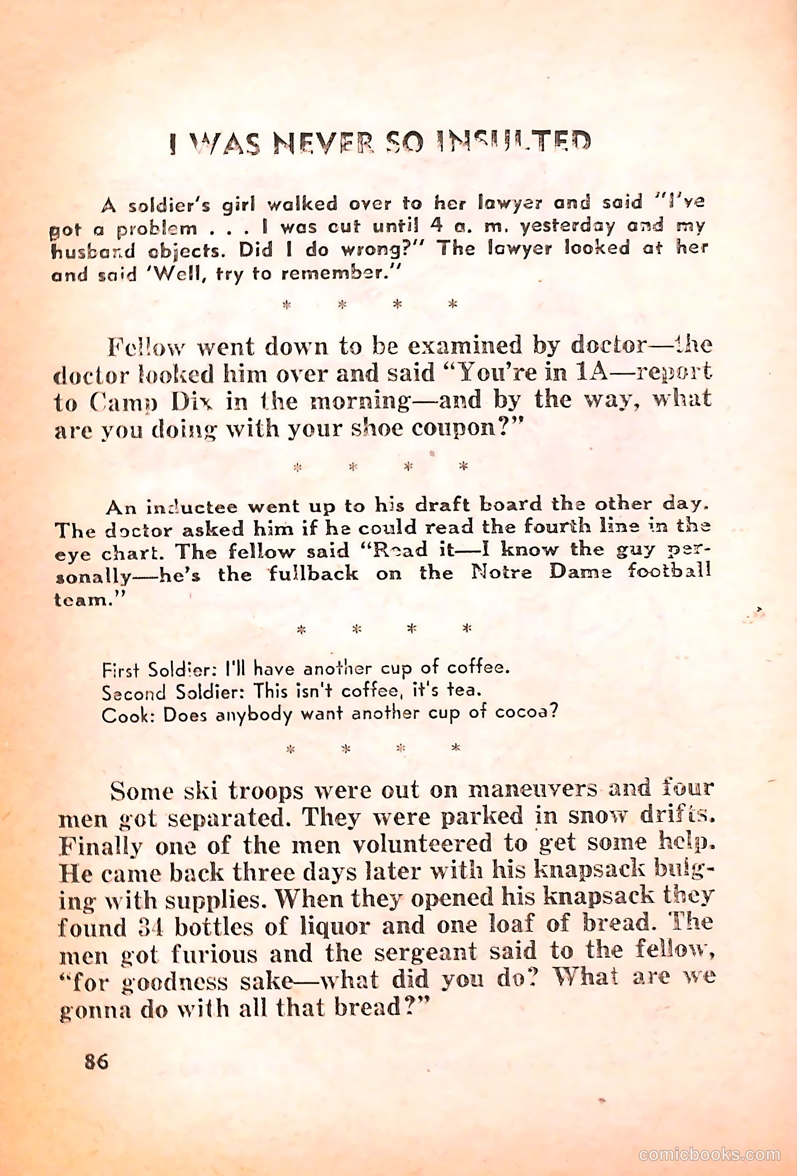 Howl #nn (1944) — page 88 of 100