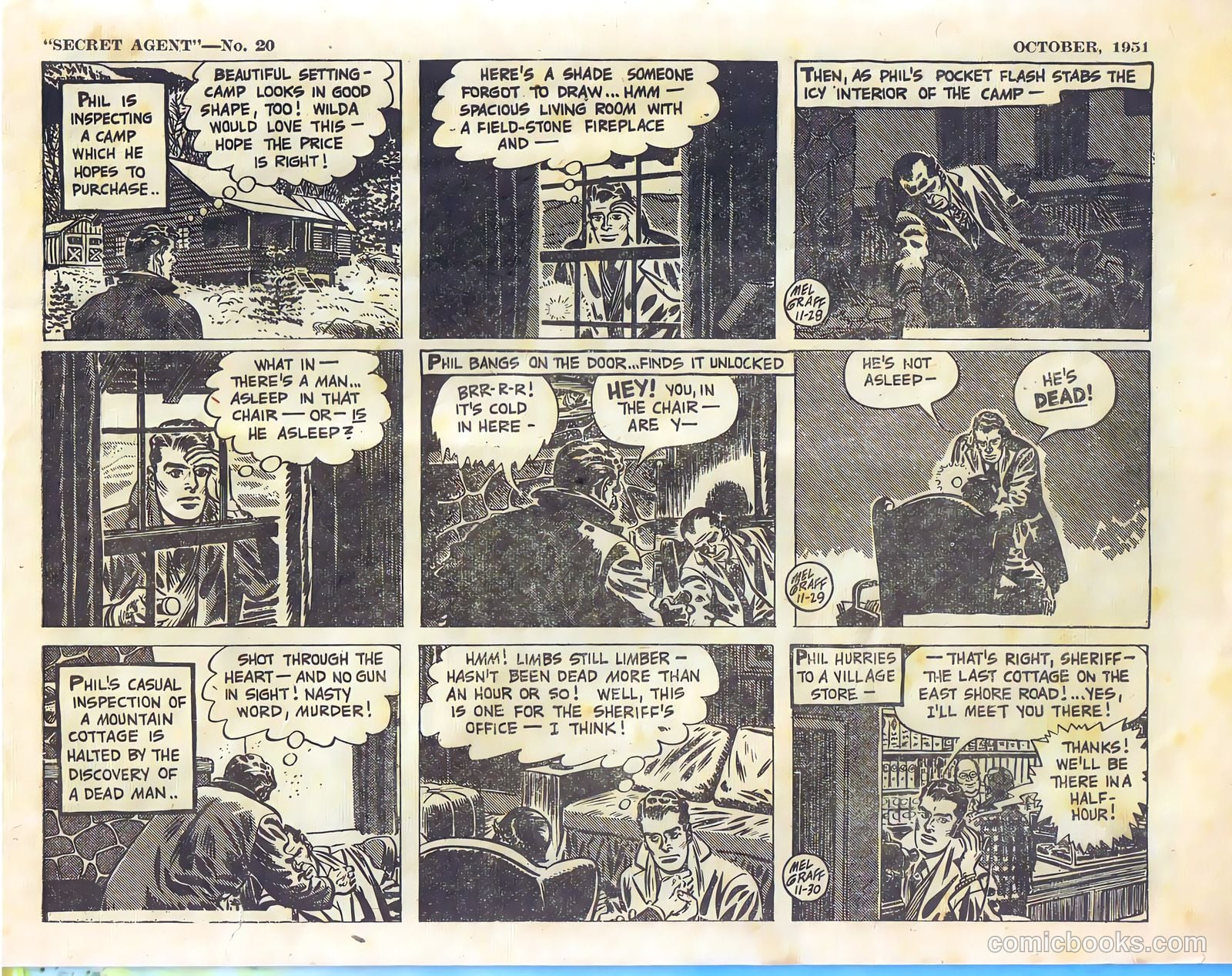 Secret Agent X-9 #20 (1990) — page 2 of 18