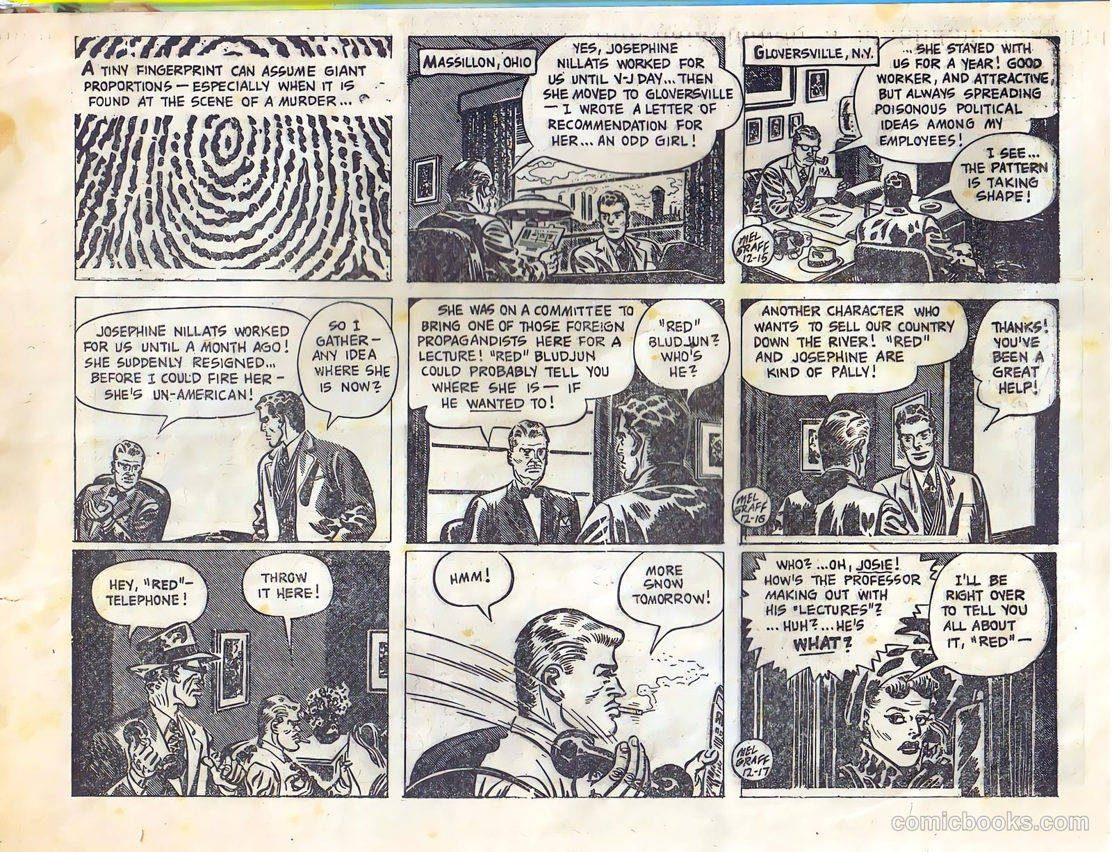 Secret Agent X-9 #20 (1990) — page 7 of 18