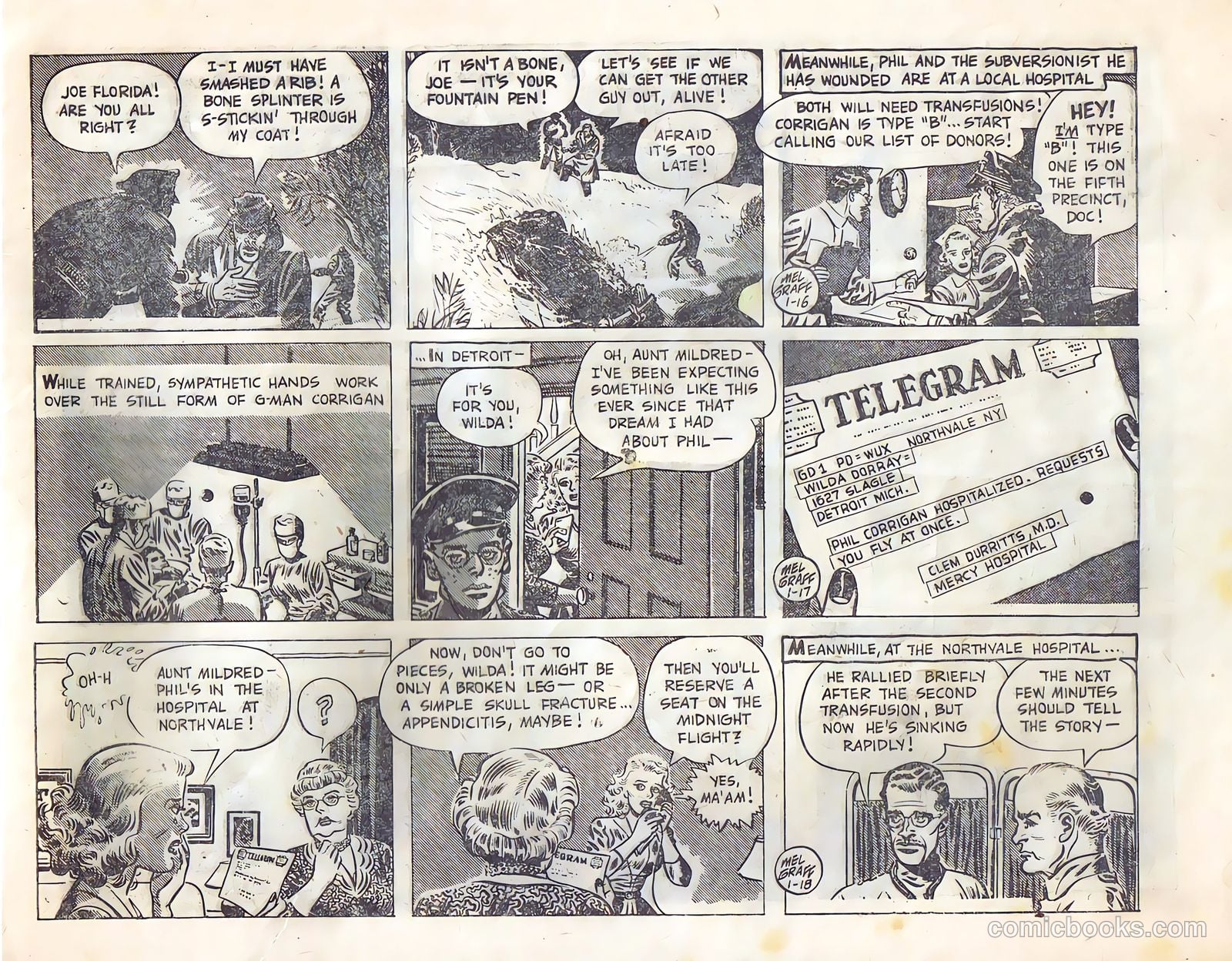 Secret Agent X-9 #20 (1990) — page 16 of 18