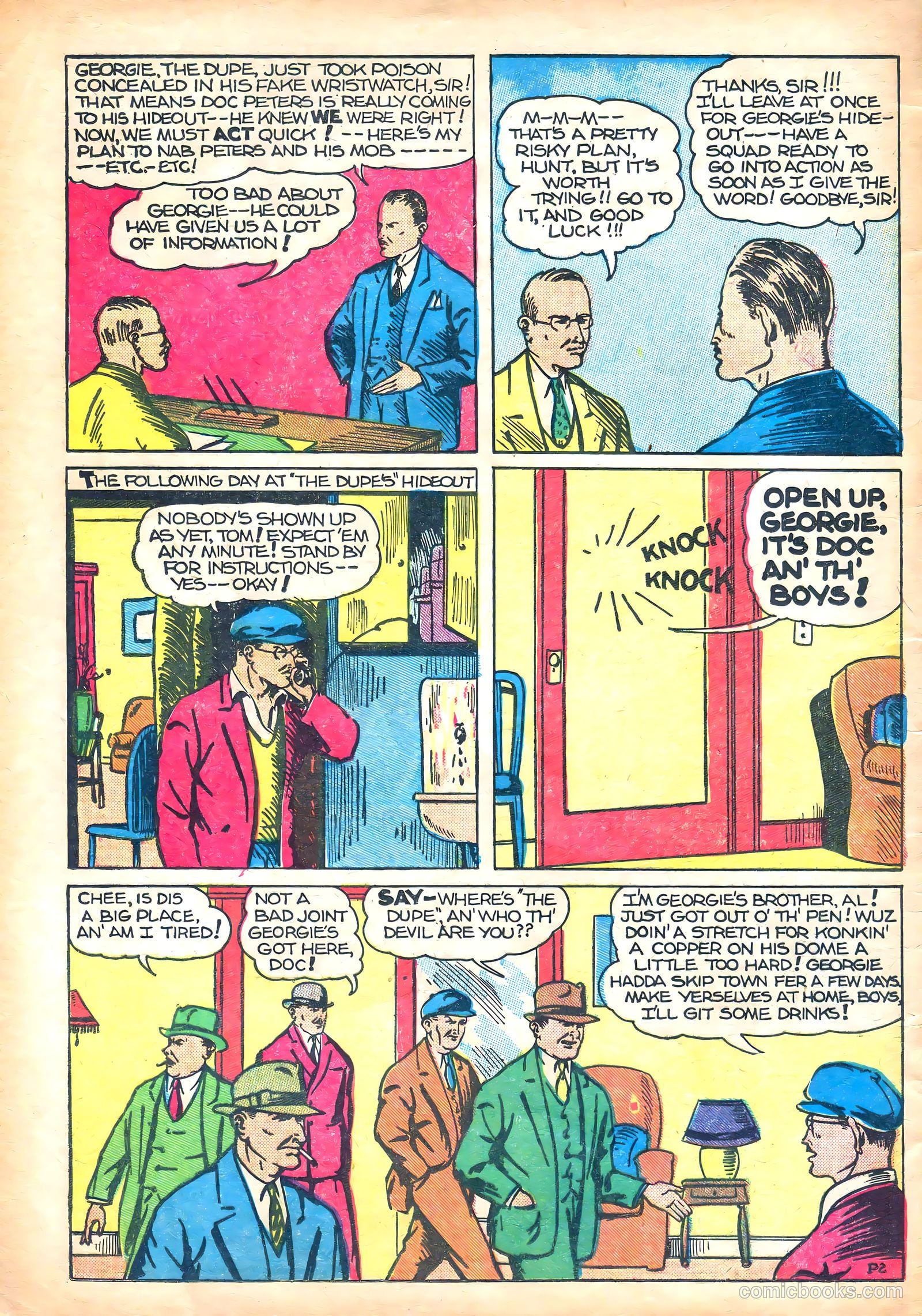 Keen Detective Funnies 5 v2 #1 — page 4 of 52