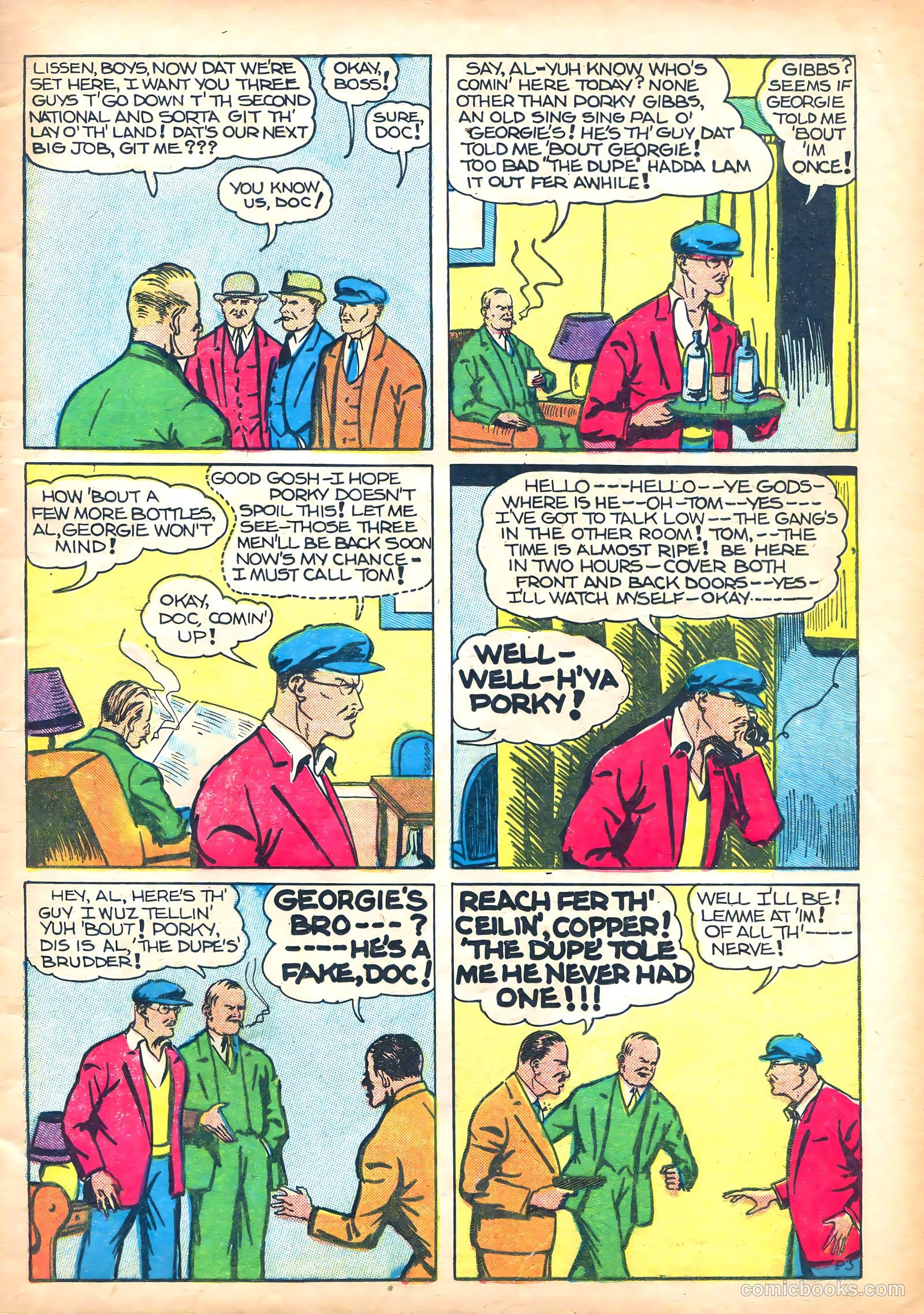 Keen Detective Funnies 5 v2 #1 — page 5 of 52