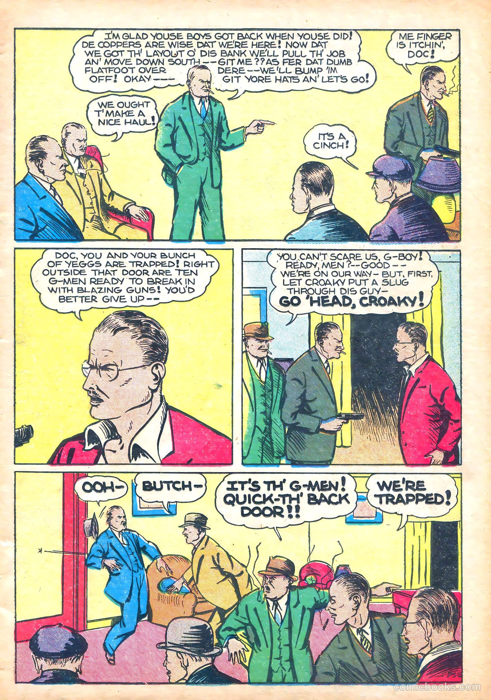Keen Detective Funnies 5 v2 #1 — page 7 of 52