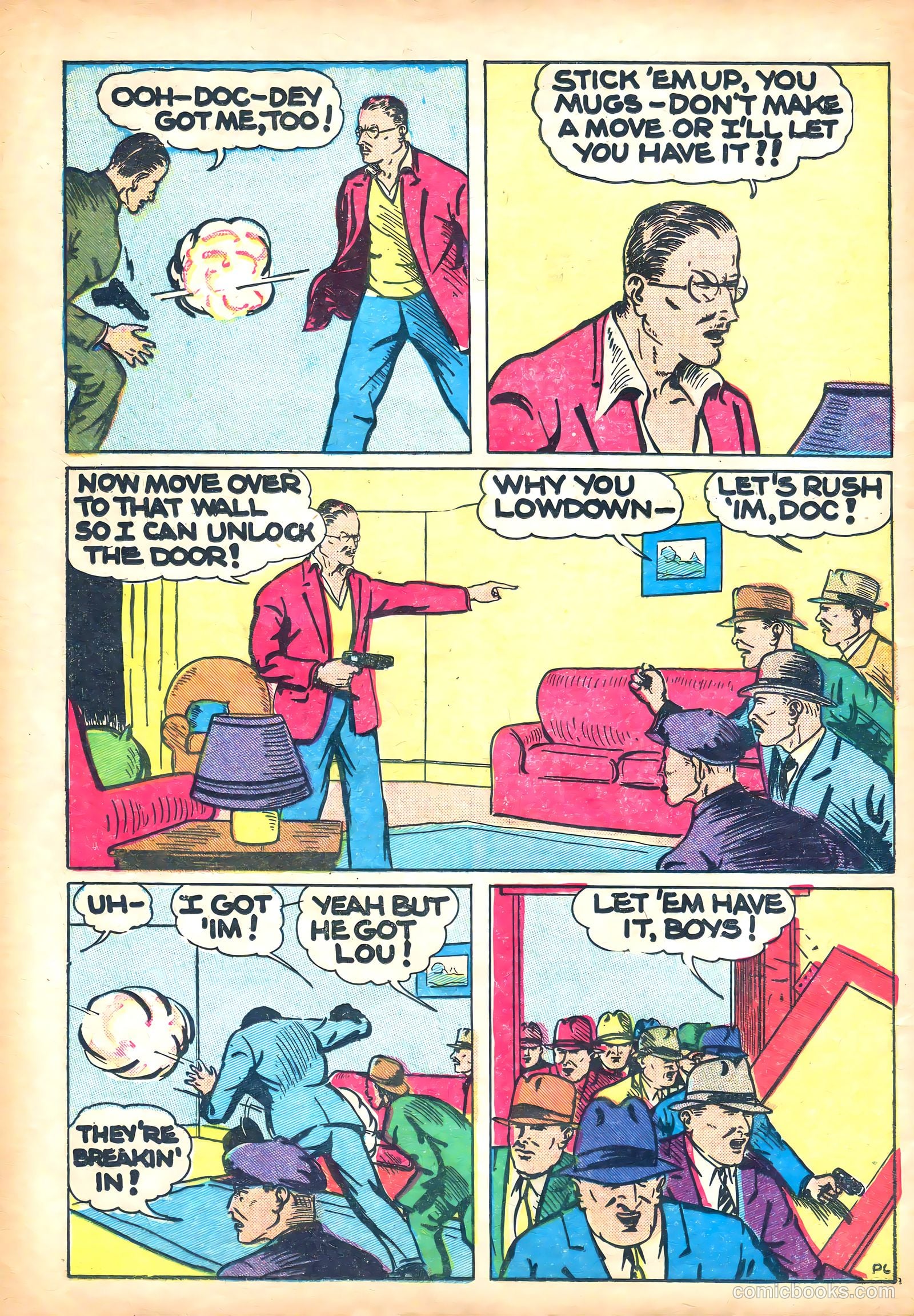 Keen Detective Funnies 5 v2 #1 — page 8 of 52