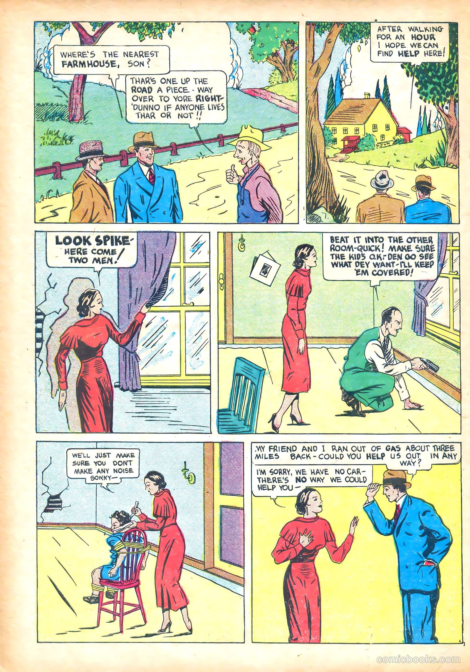 Keen Detective Funnies 5 v2 #1 — page 18 of 52