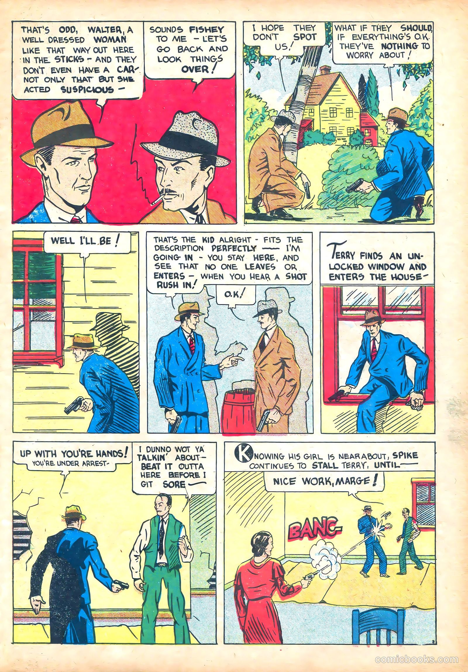 Keen Detective Funnies 5 v2 #1 — page 19 of 52