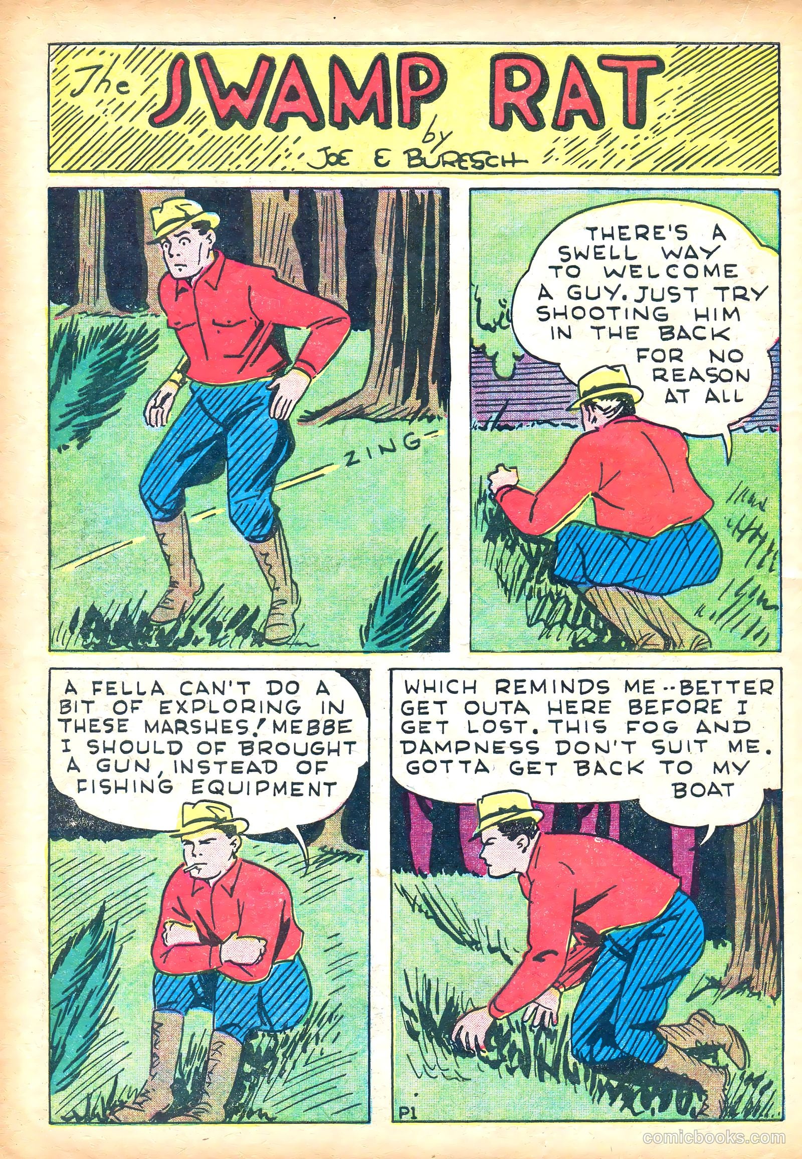 Keen Detective Funnies 5 v2 #1 — page 36 of 52