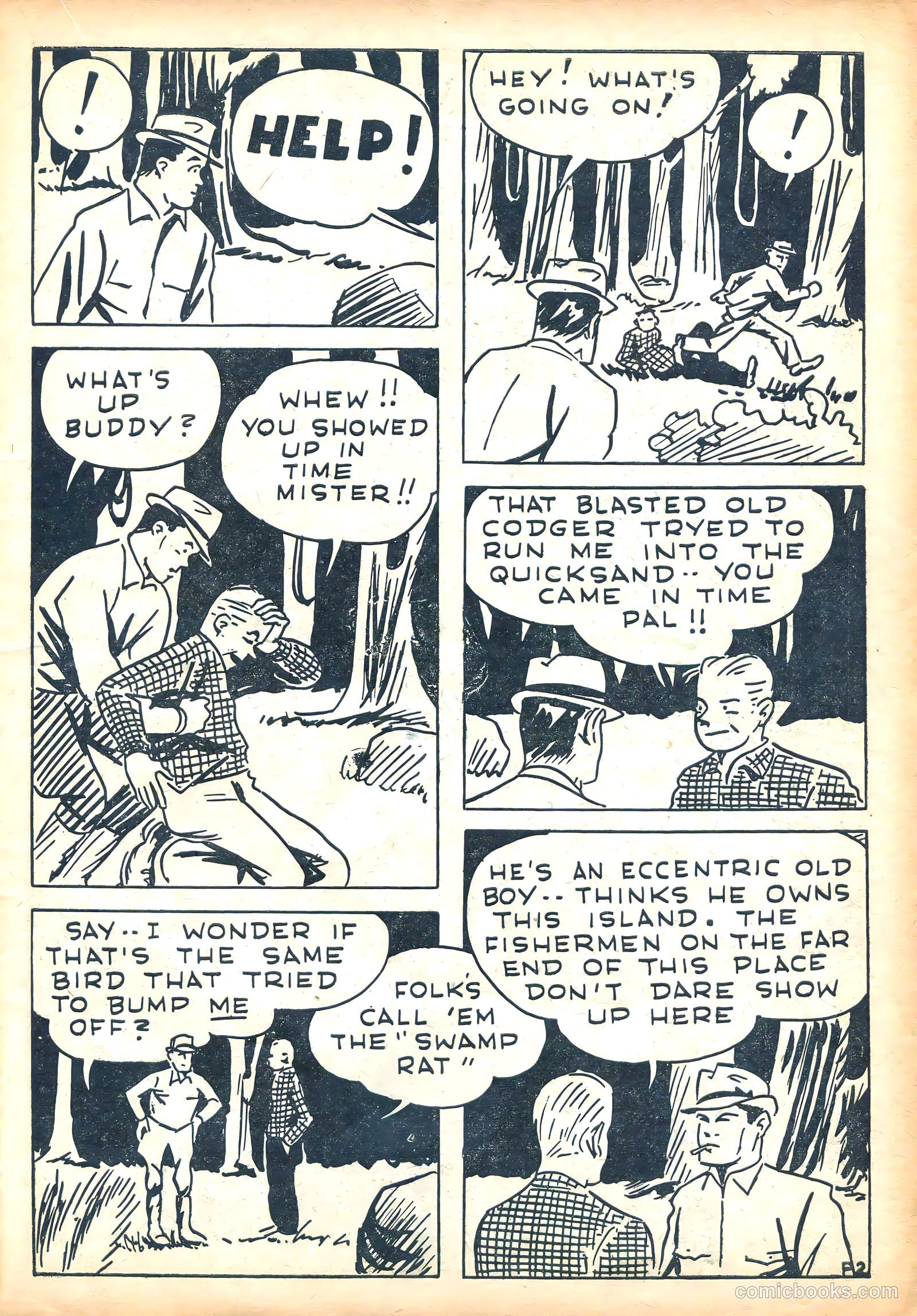 Keen Detective Funnies 5 v2 #1 — page 37 of 52