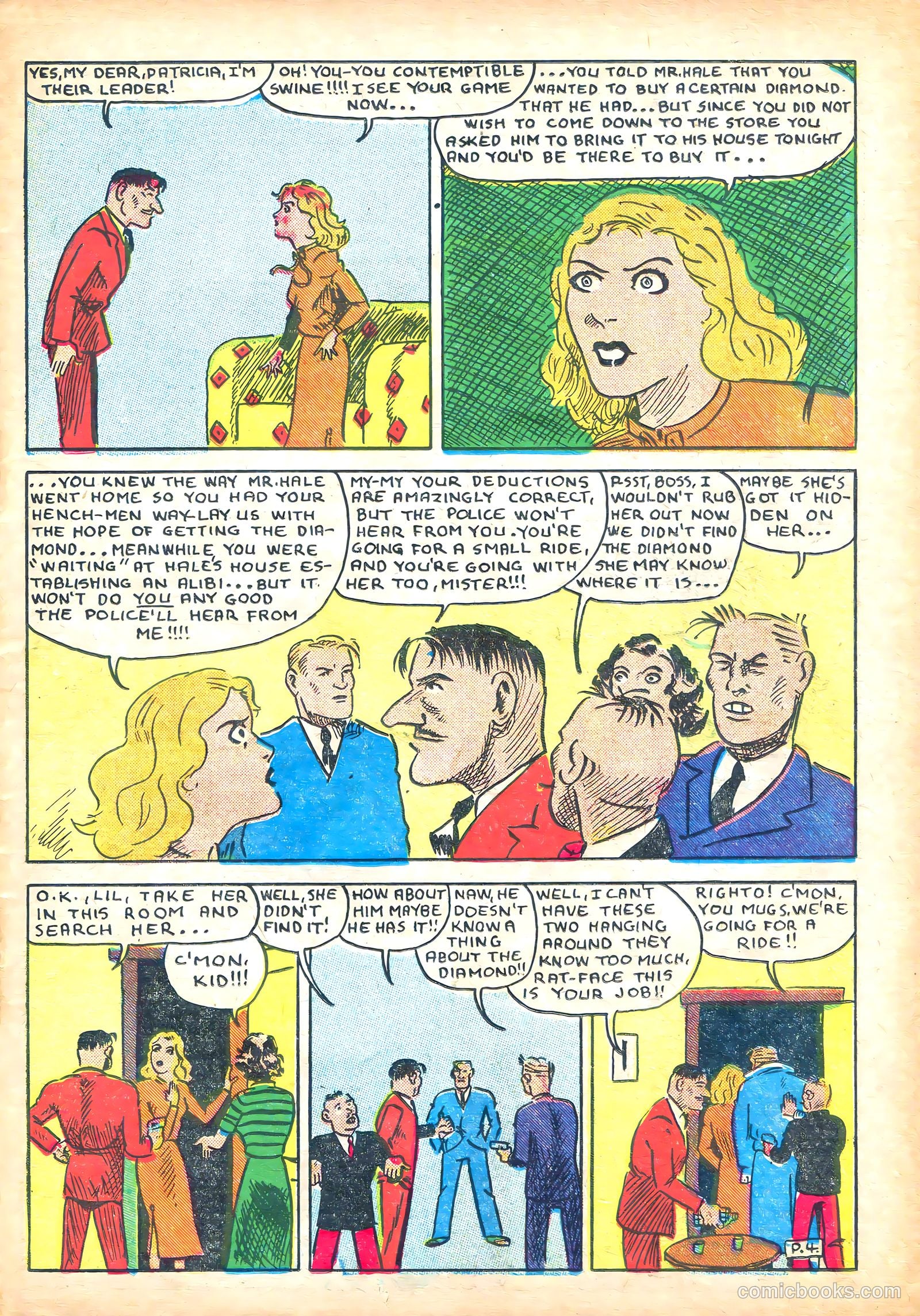 Keen Detective Funnies 5 v2 #1 — page 47 of 52