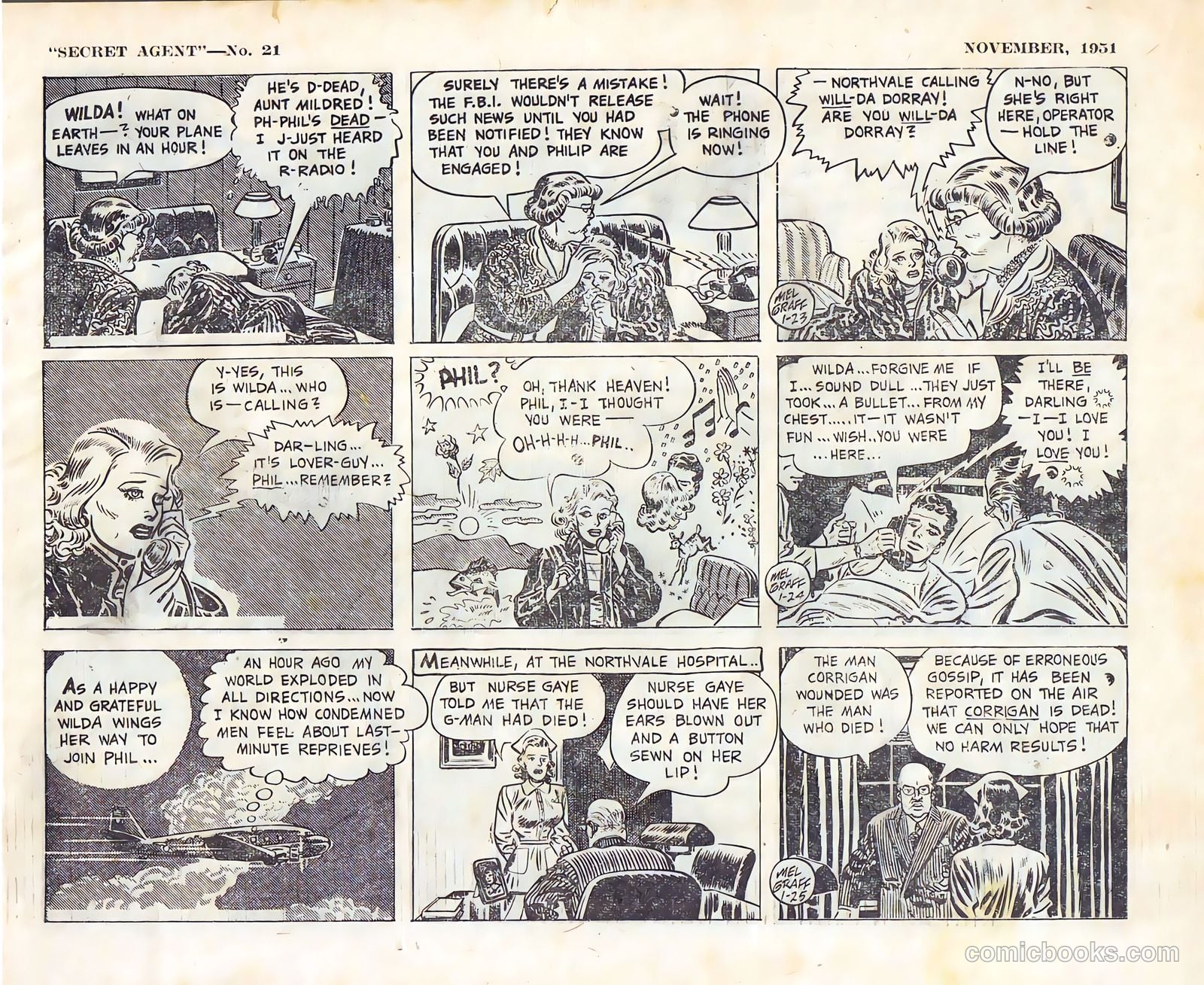 Secret Agent X-9 #21 (1990) — page 2 of 18